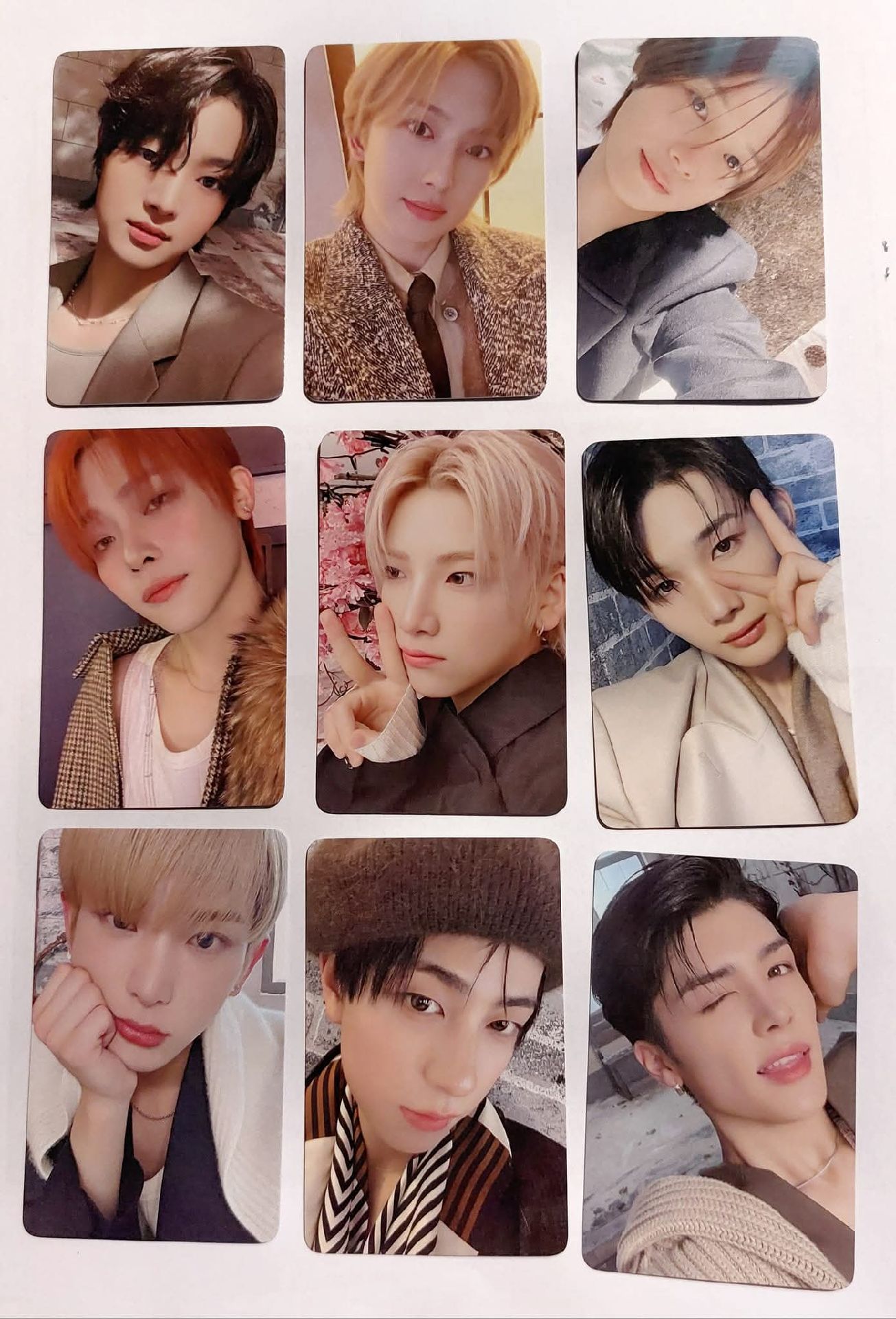 &TEAM 雪明 Weverse特典卡 全員