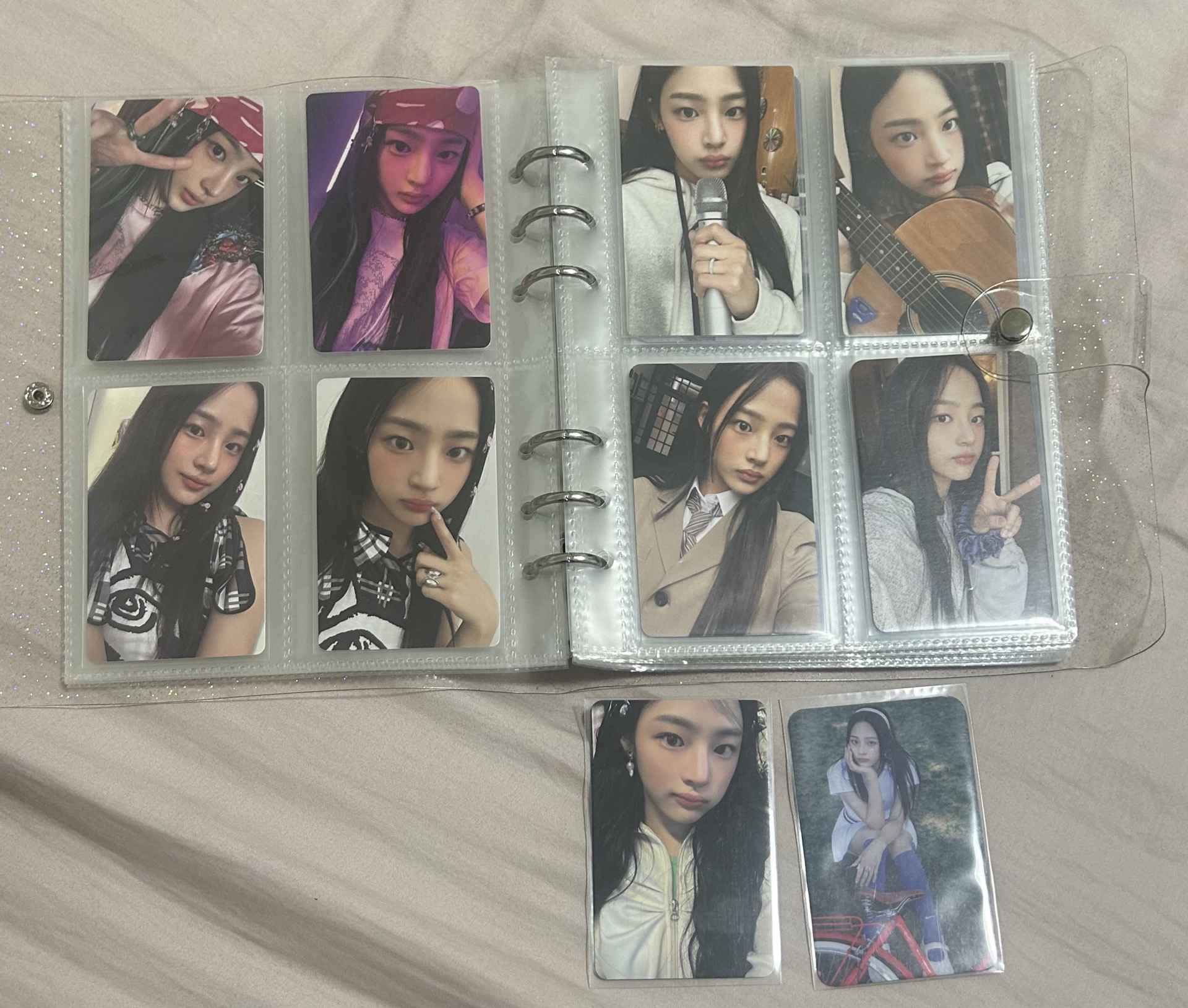 NEWJEANS MINJI 專卡 特典 fm卡包卡