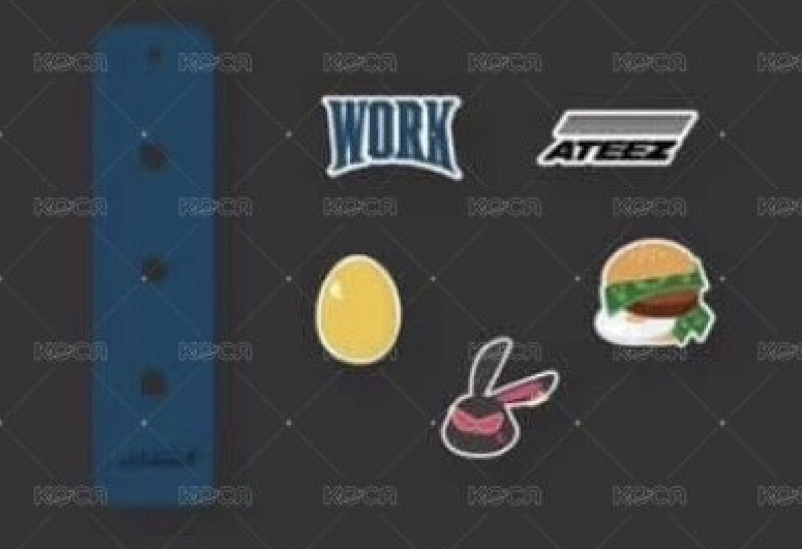 ATEEZ WORK快閃店鞋扣組