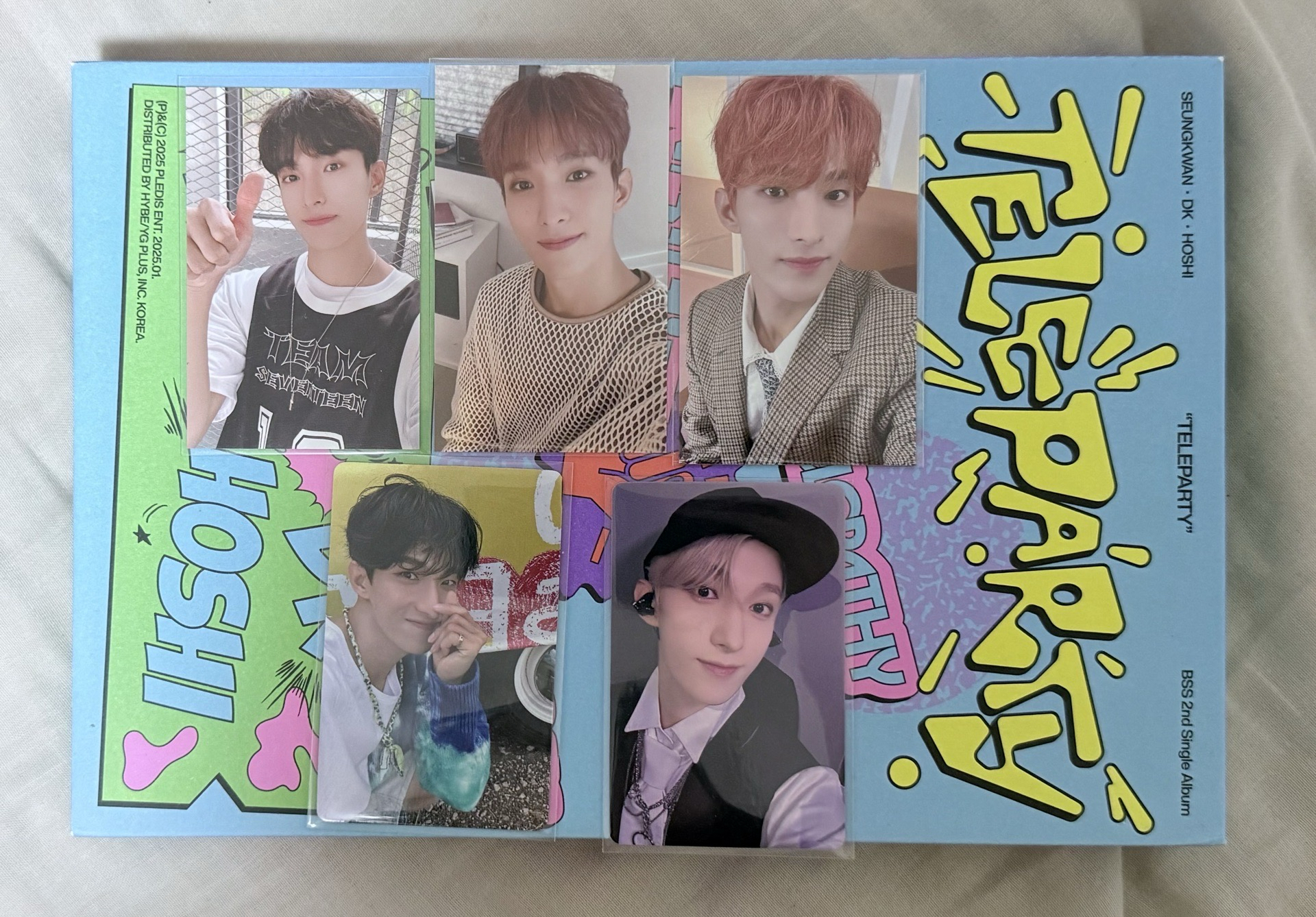 SEVENTEEN 218bro卡類 特典卡 會員禮 簽售卡 李碩珉 崔瀚率