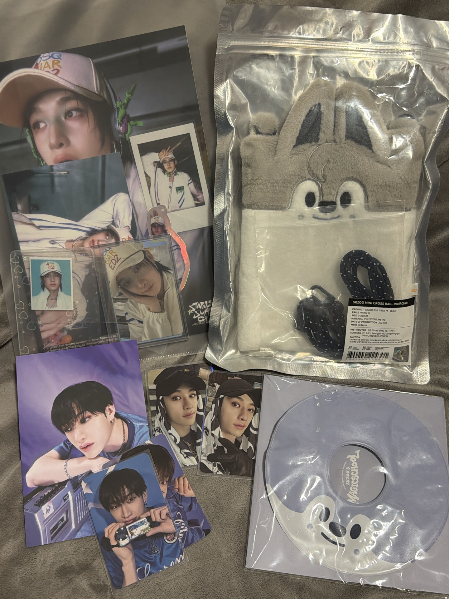 側背包與綁物們