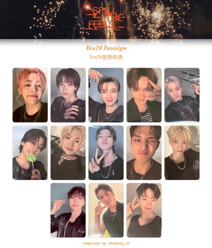 SEVENTEEN 迷12 YES 24 簽售卡