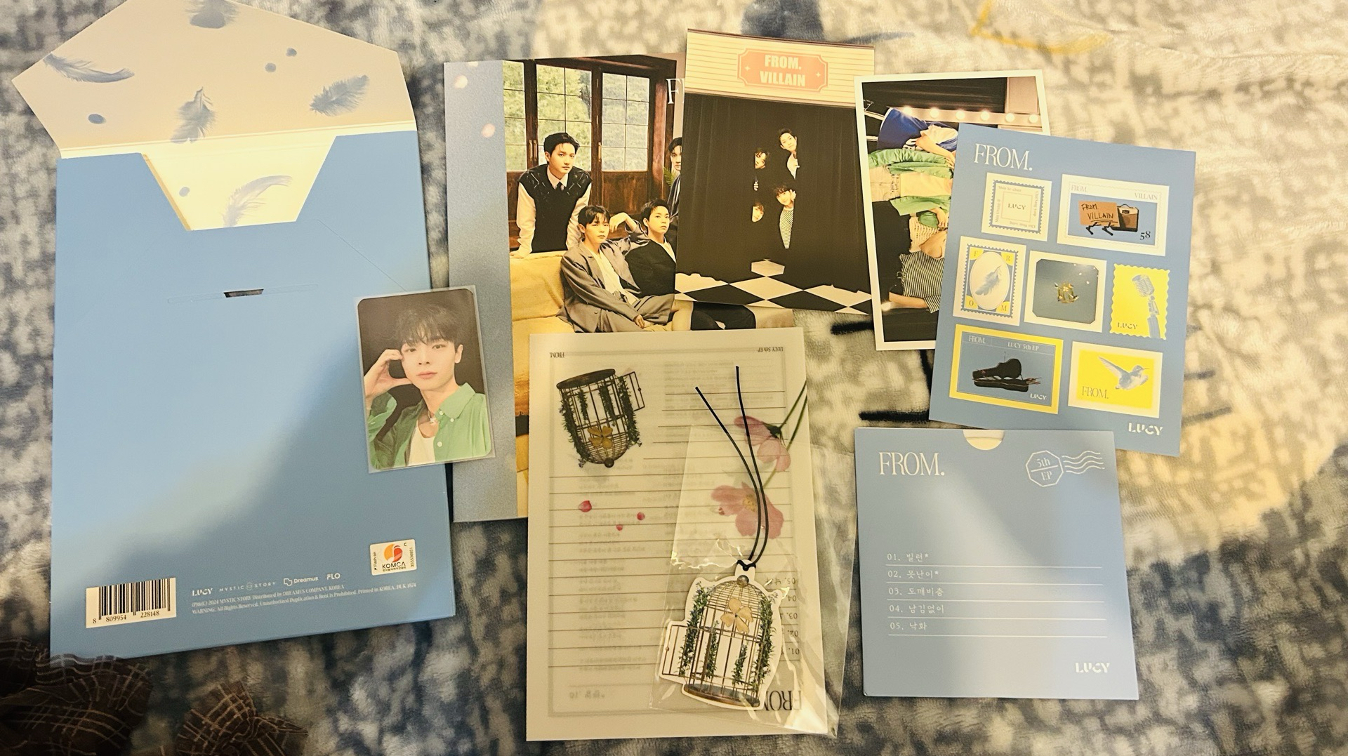 LUCY 專輯 blue/childhood/insert coin/FROM./와장창