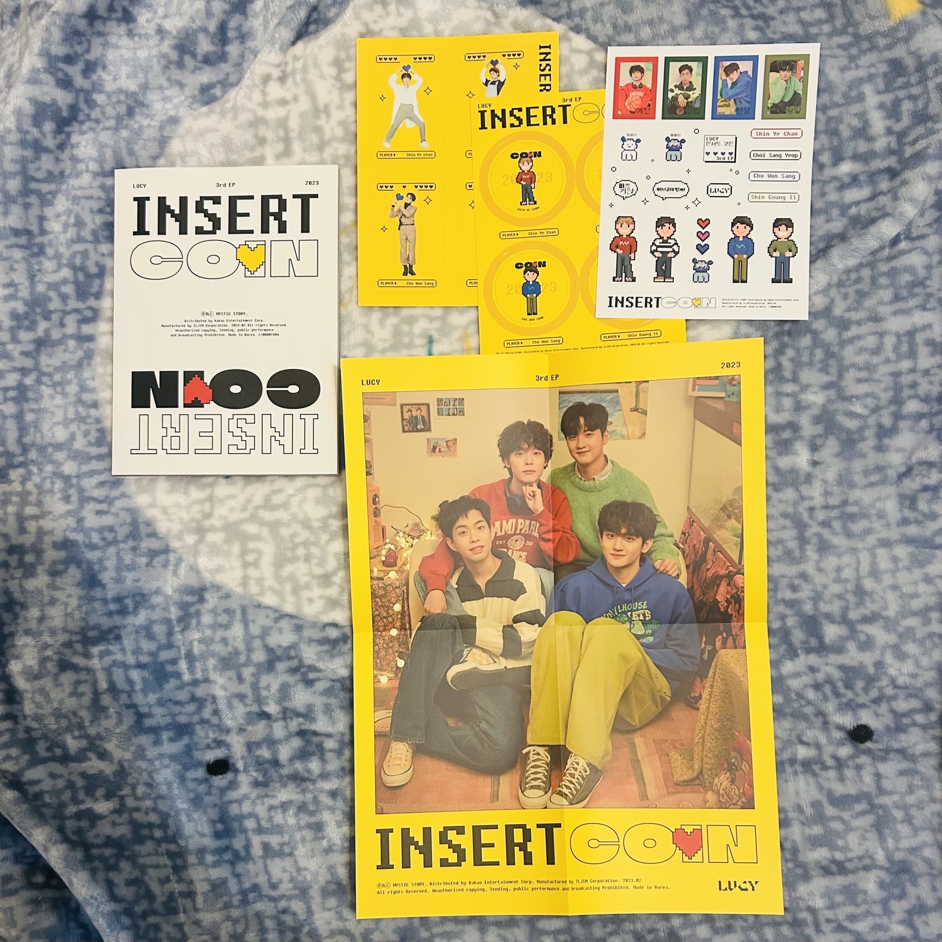 LUCY 專輯 blue/childhood/insert coin/FROM./와장창