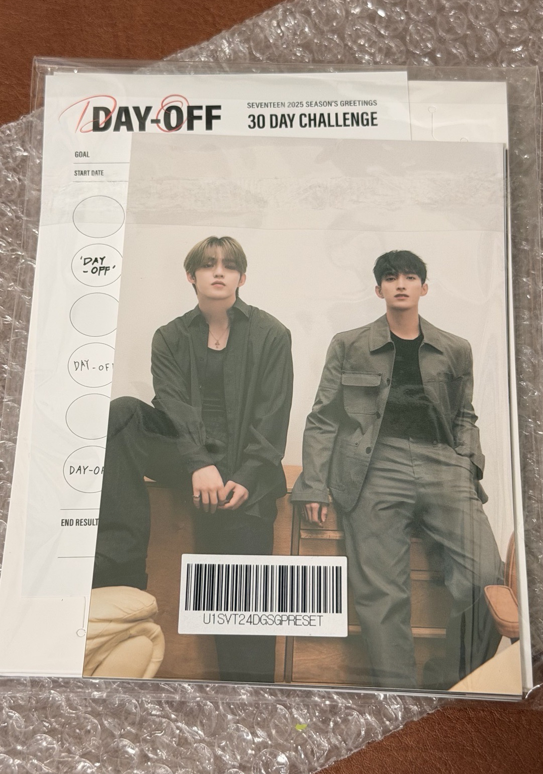 25'年曆WVS 特典 明信片(套）