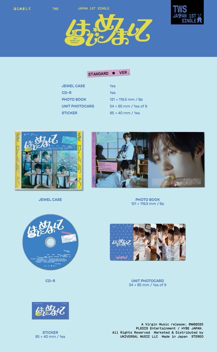 TWS日專全新未拆通常盤/道勳單封