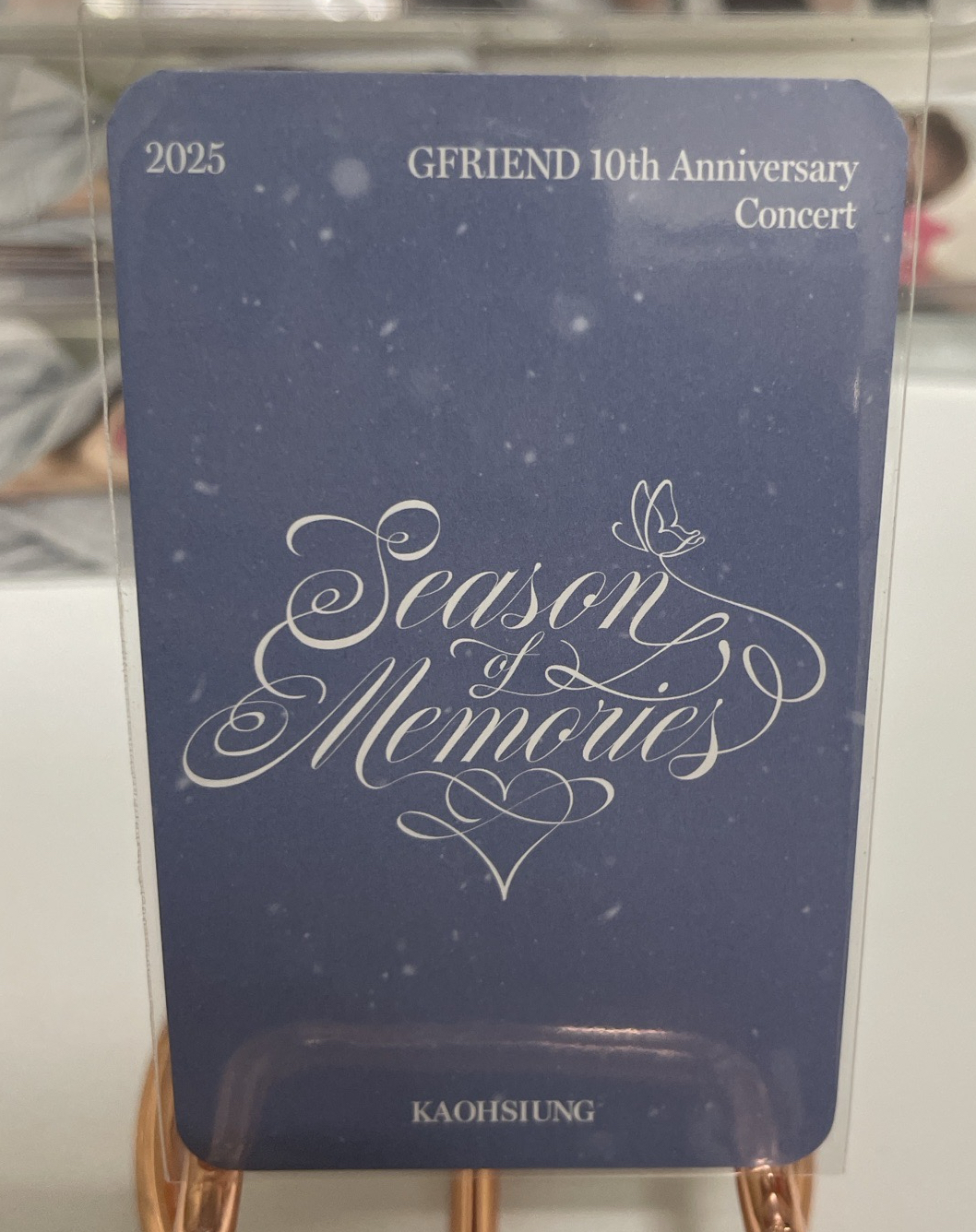 GFRIEND 十周年高雄入場卡
