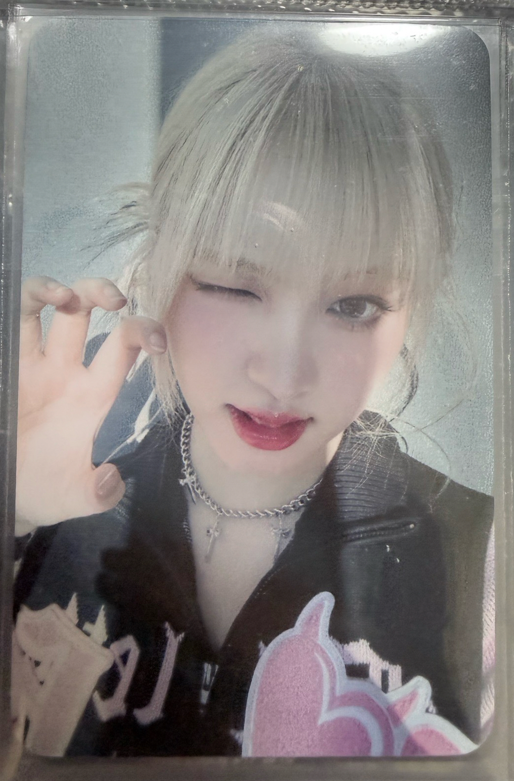 IVE 虎爪金髮栗LIZ/紅版秋天