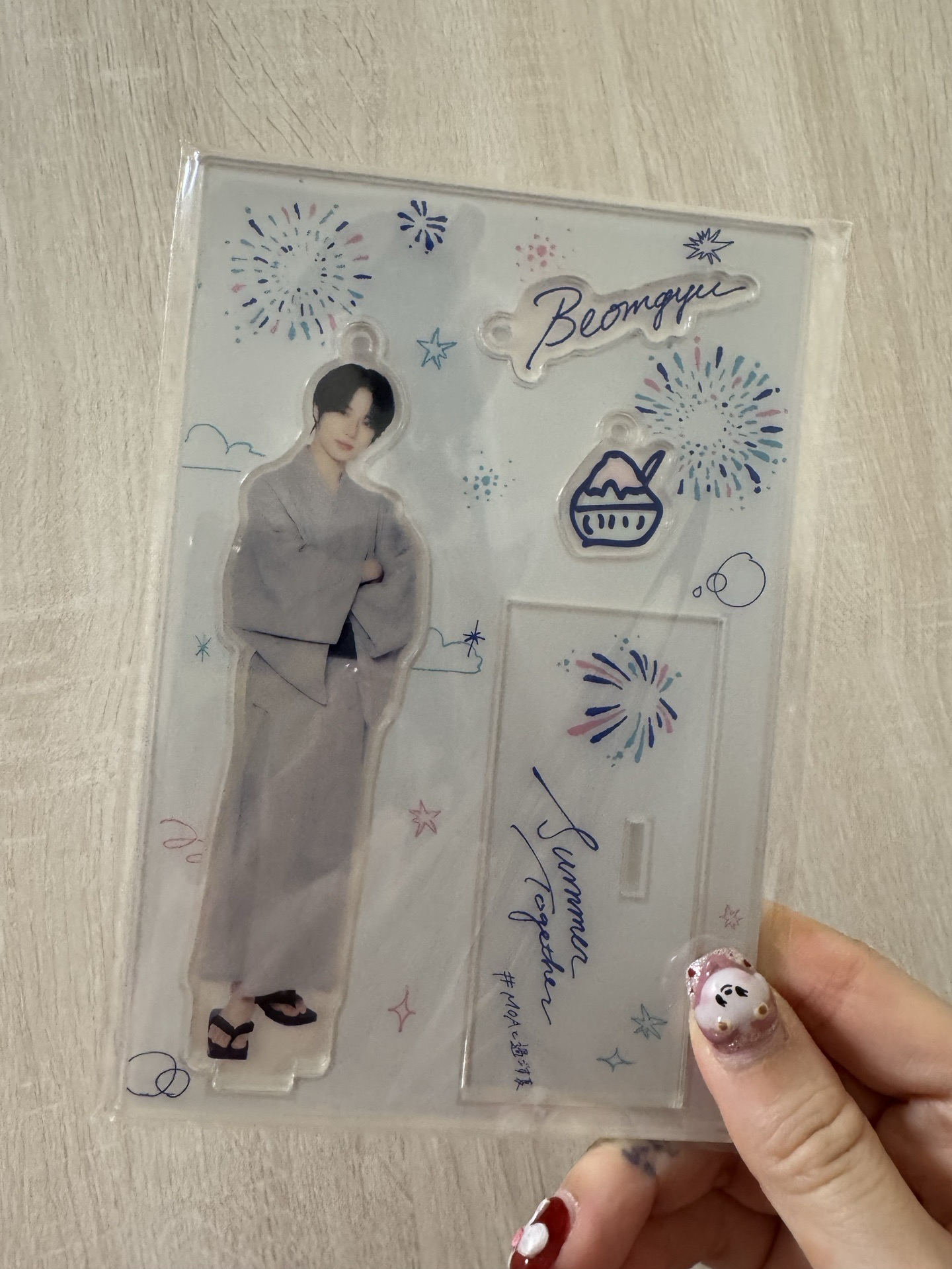 TXT 日區夏日周邊 立牌