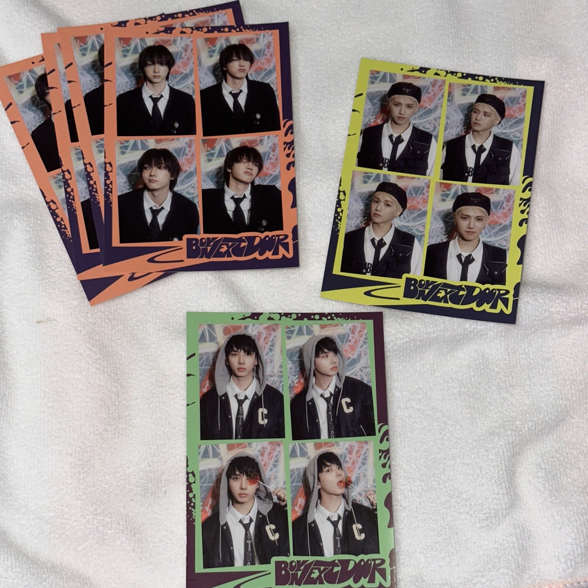 BOYNEXTDOOR 校服四格—HOW