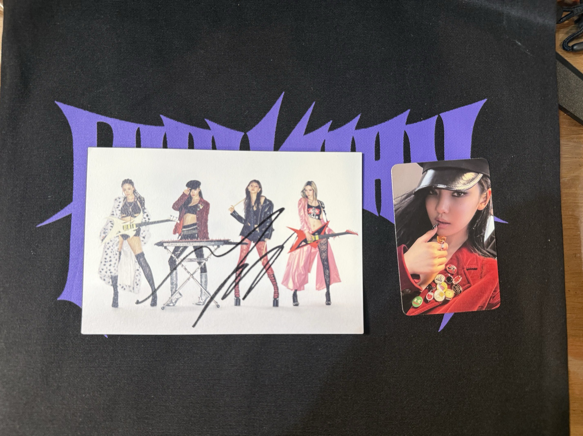 寧親簽明信片 bag ver.