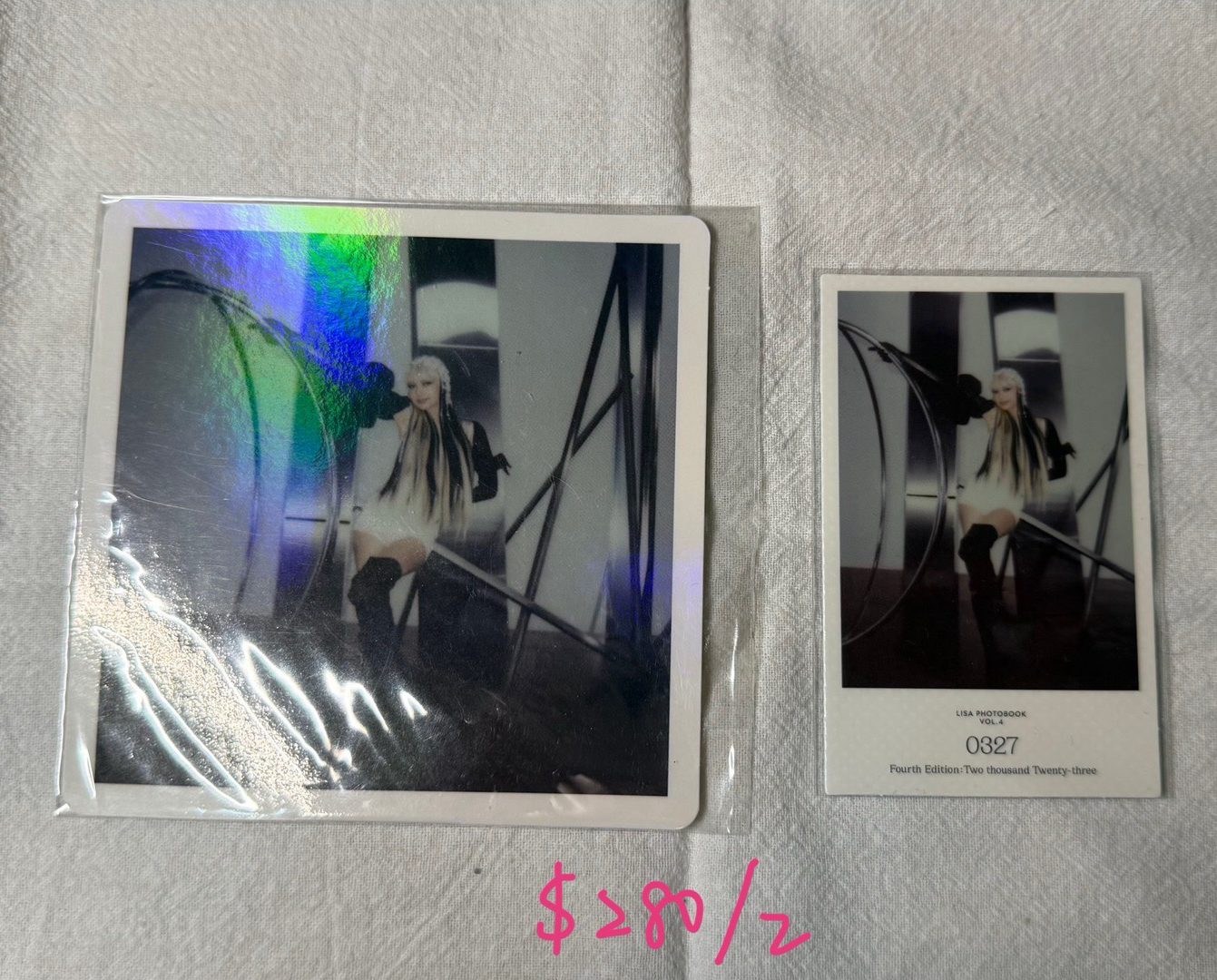 0327 vol.4 wvs 特典卡（小卡+立牌）