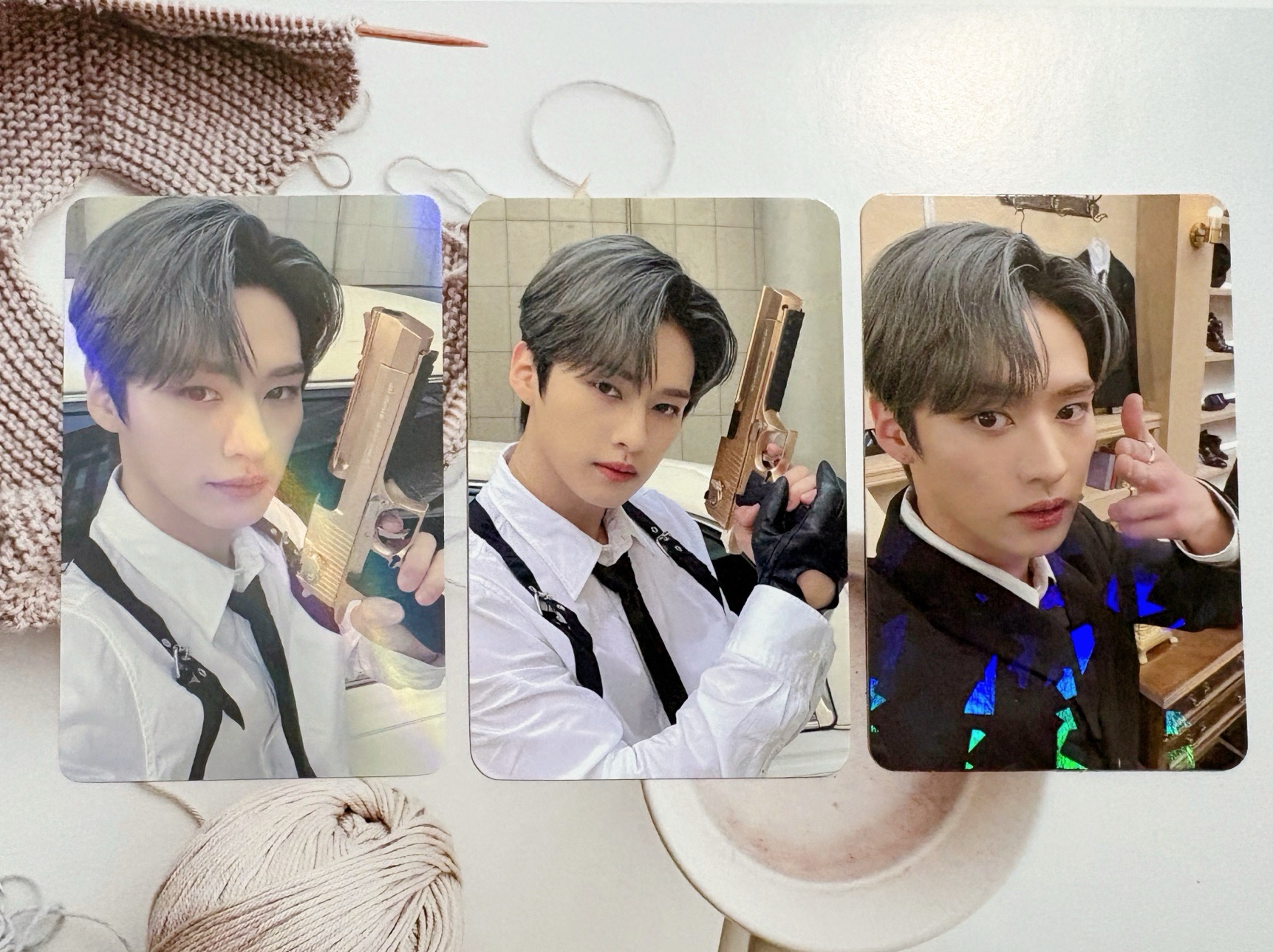 MAXIDENT 拿槍旻 西裝旻