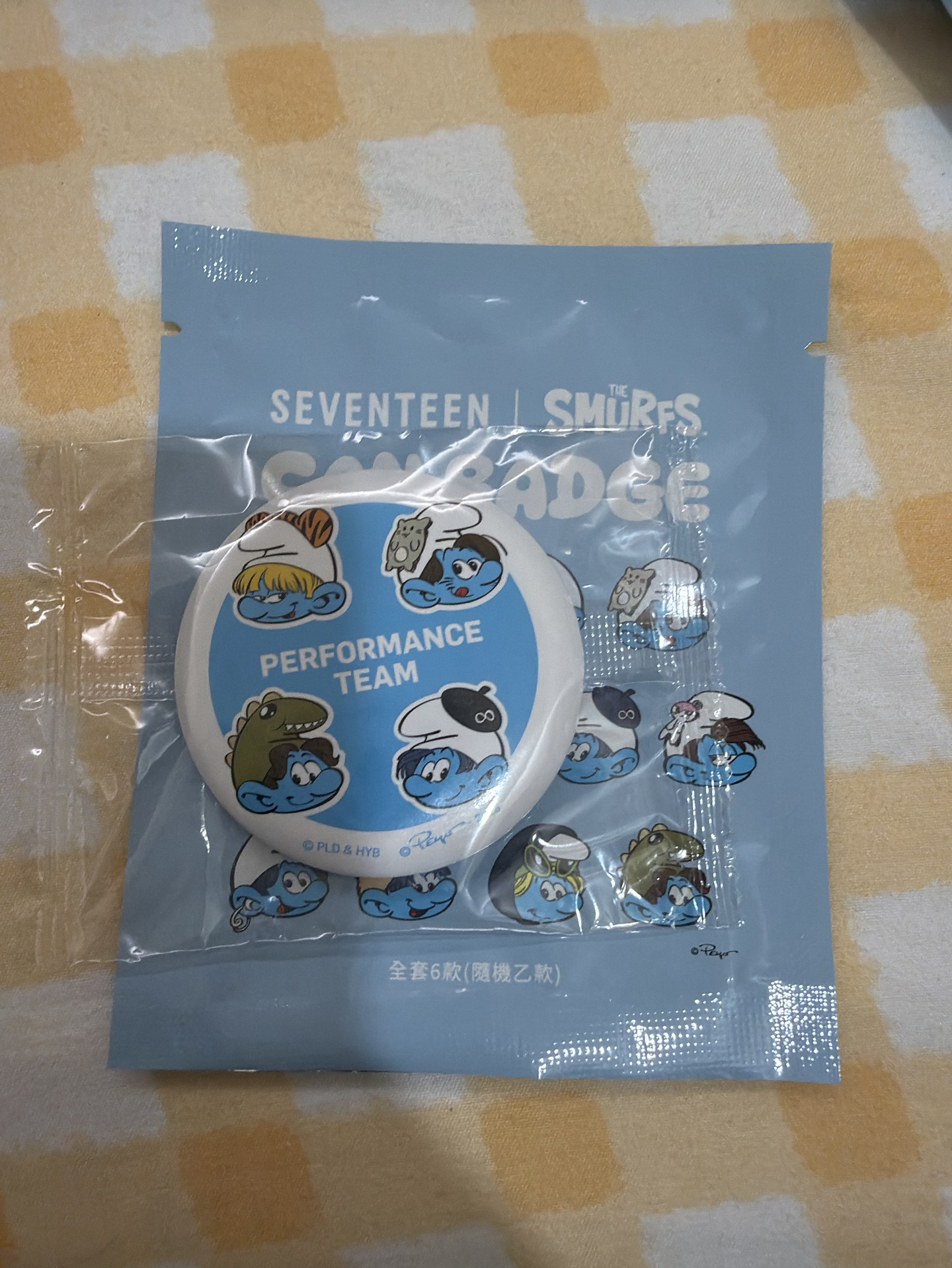 表演隊大頭徽章