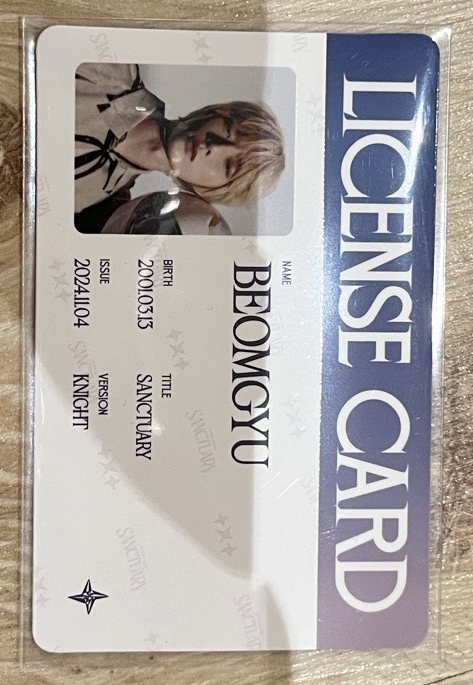 迷七 專輯卡 駕照