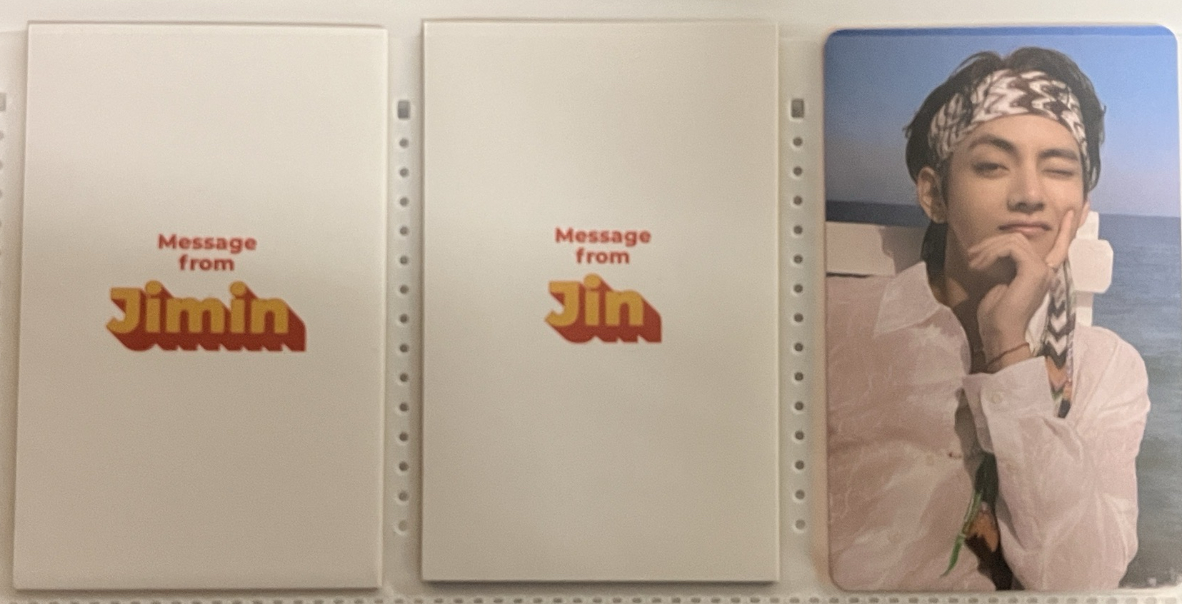 防彈的專卡們+一張號錫特典