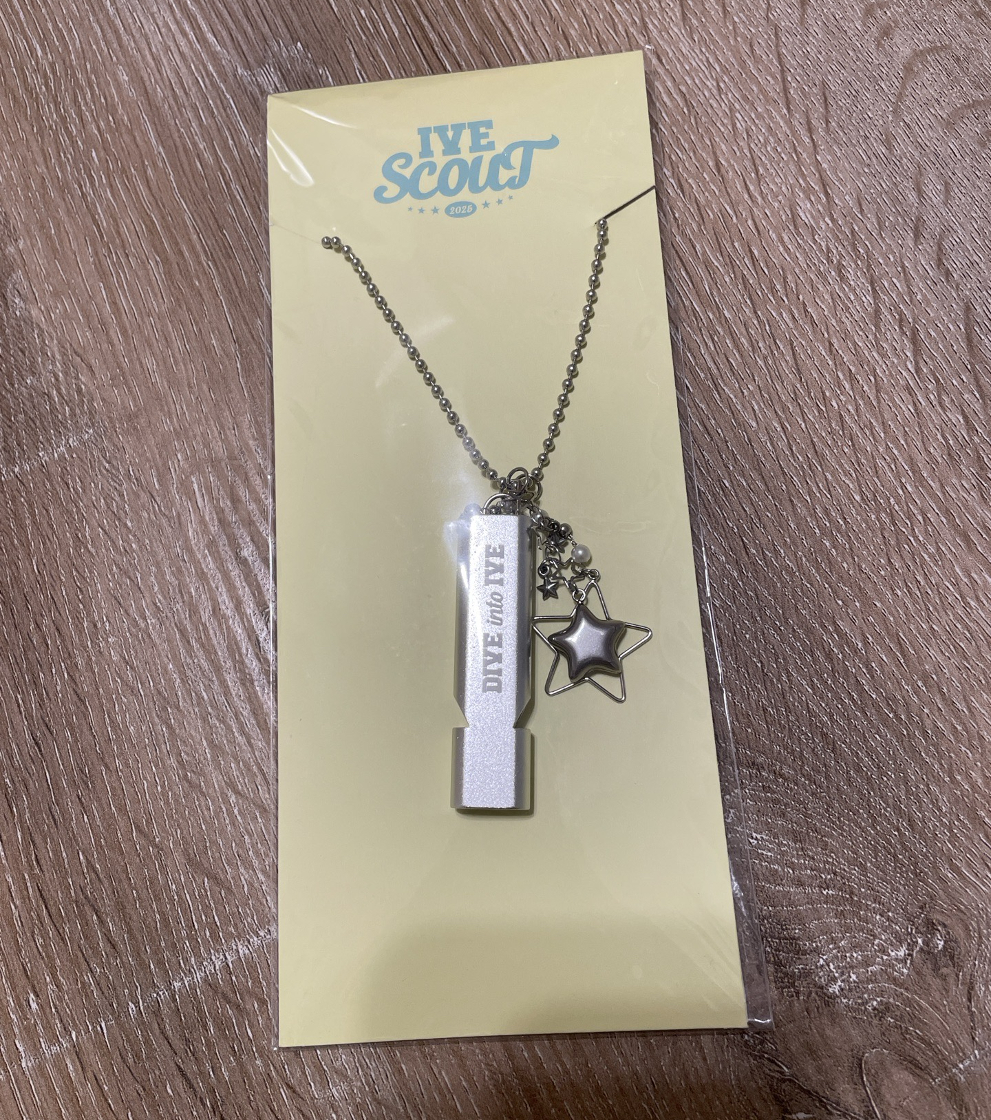 IVE fc 場周 項鏈 無小卡