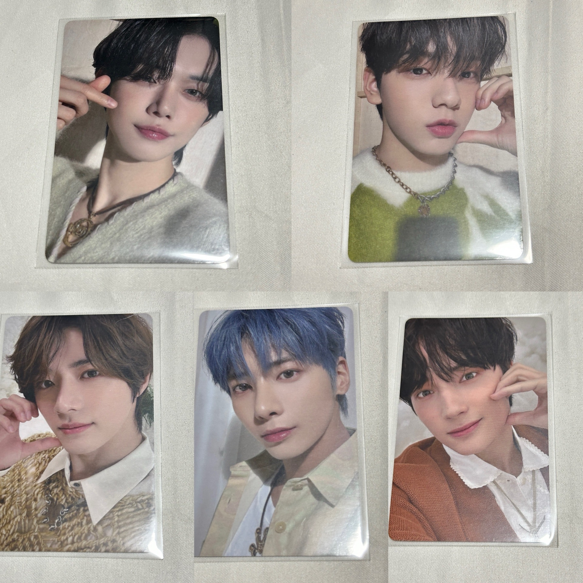 TXT SWEET 日咖幸運卡 一套五張