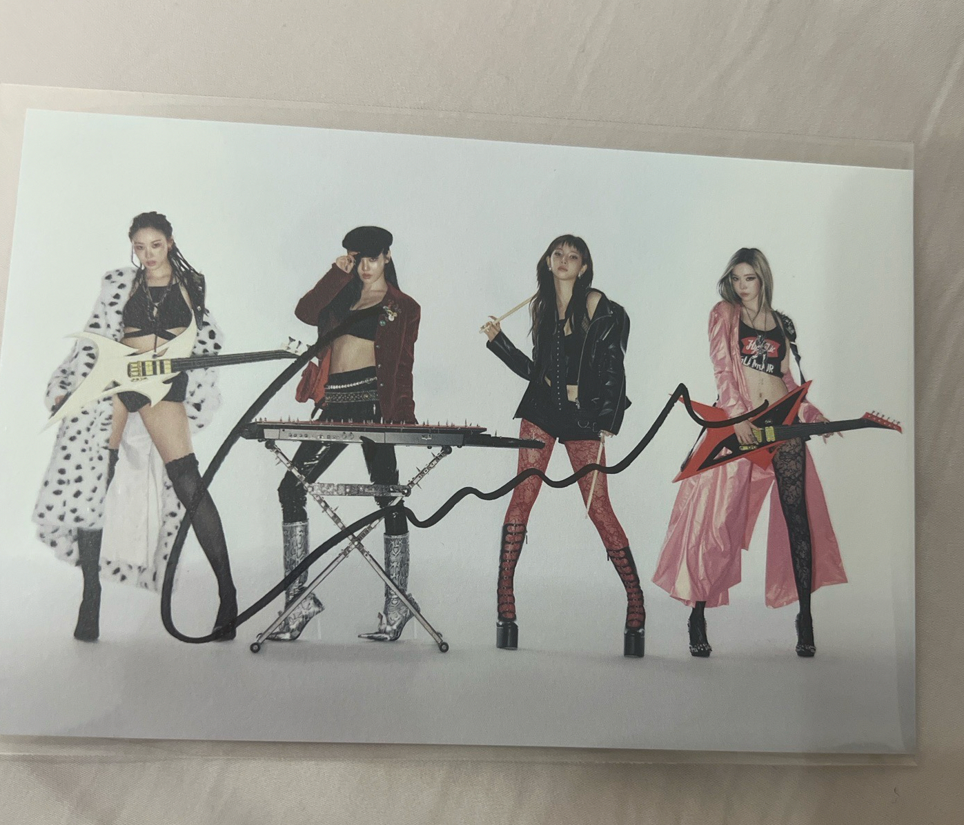 美版親簽明信片吉