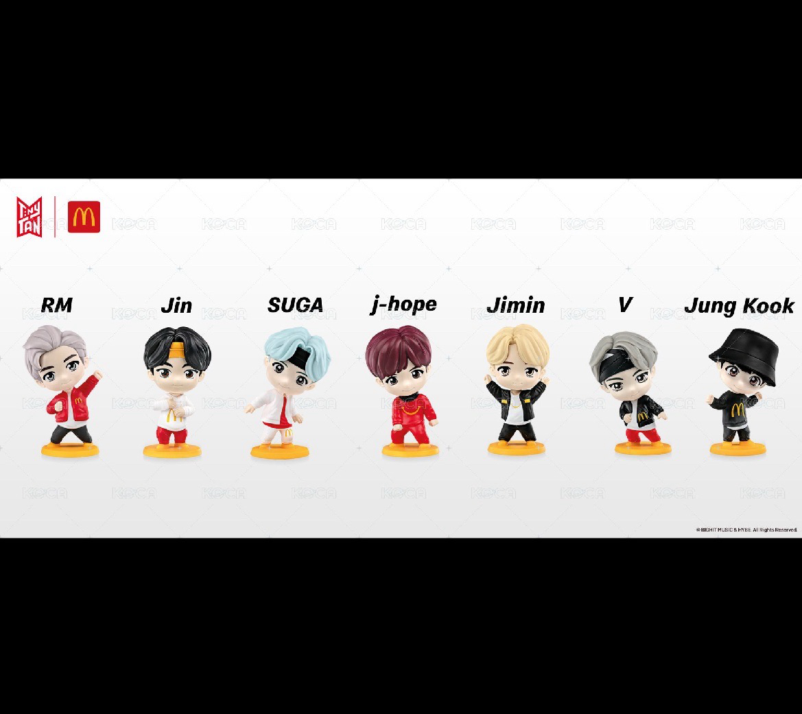 BTSx麥當勞 jin +j-hope