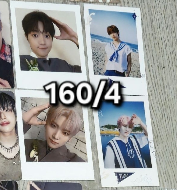 暗月+青嵐拍立得四張