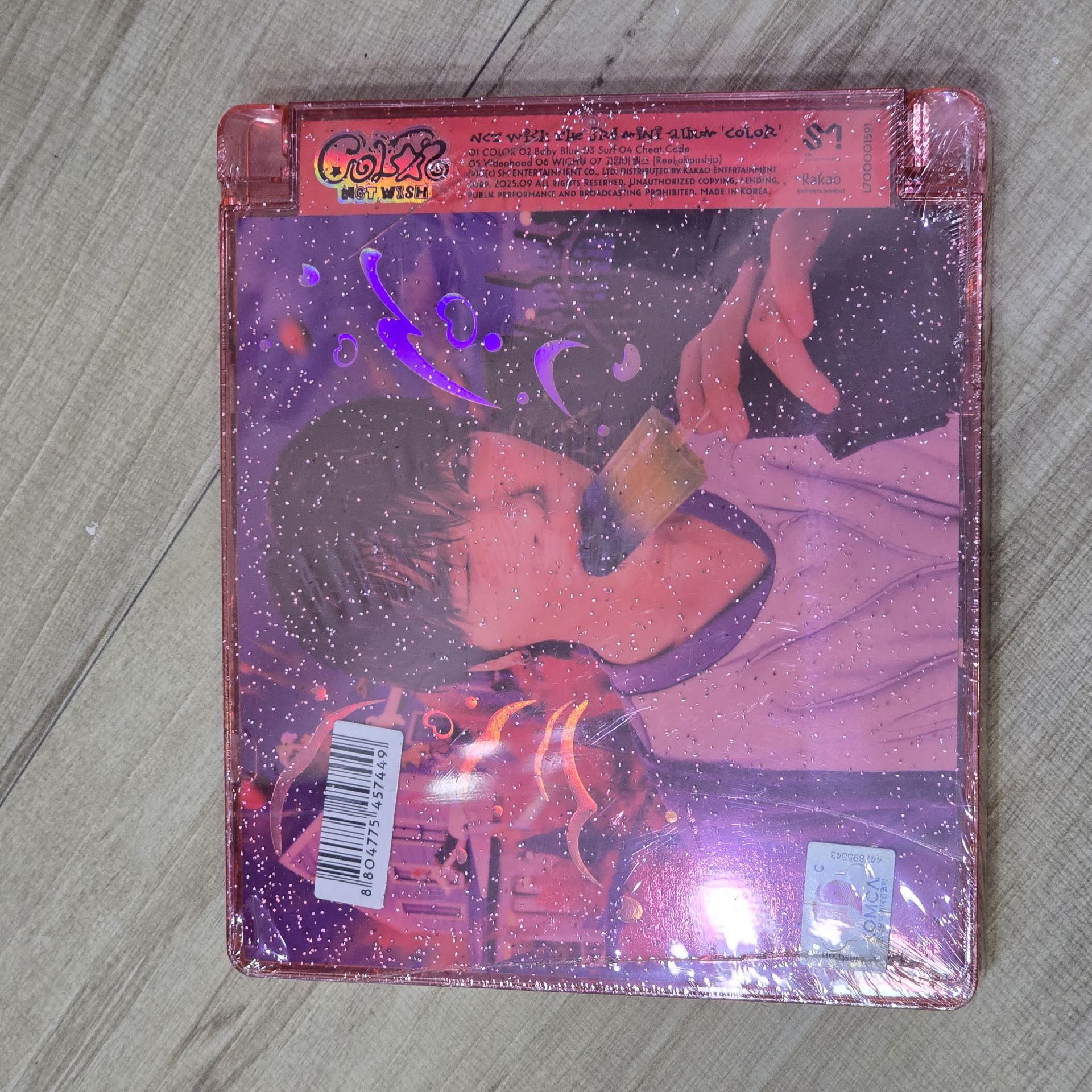 NCT WISH RIKU COLOR JC版 全新未拆