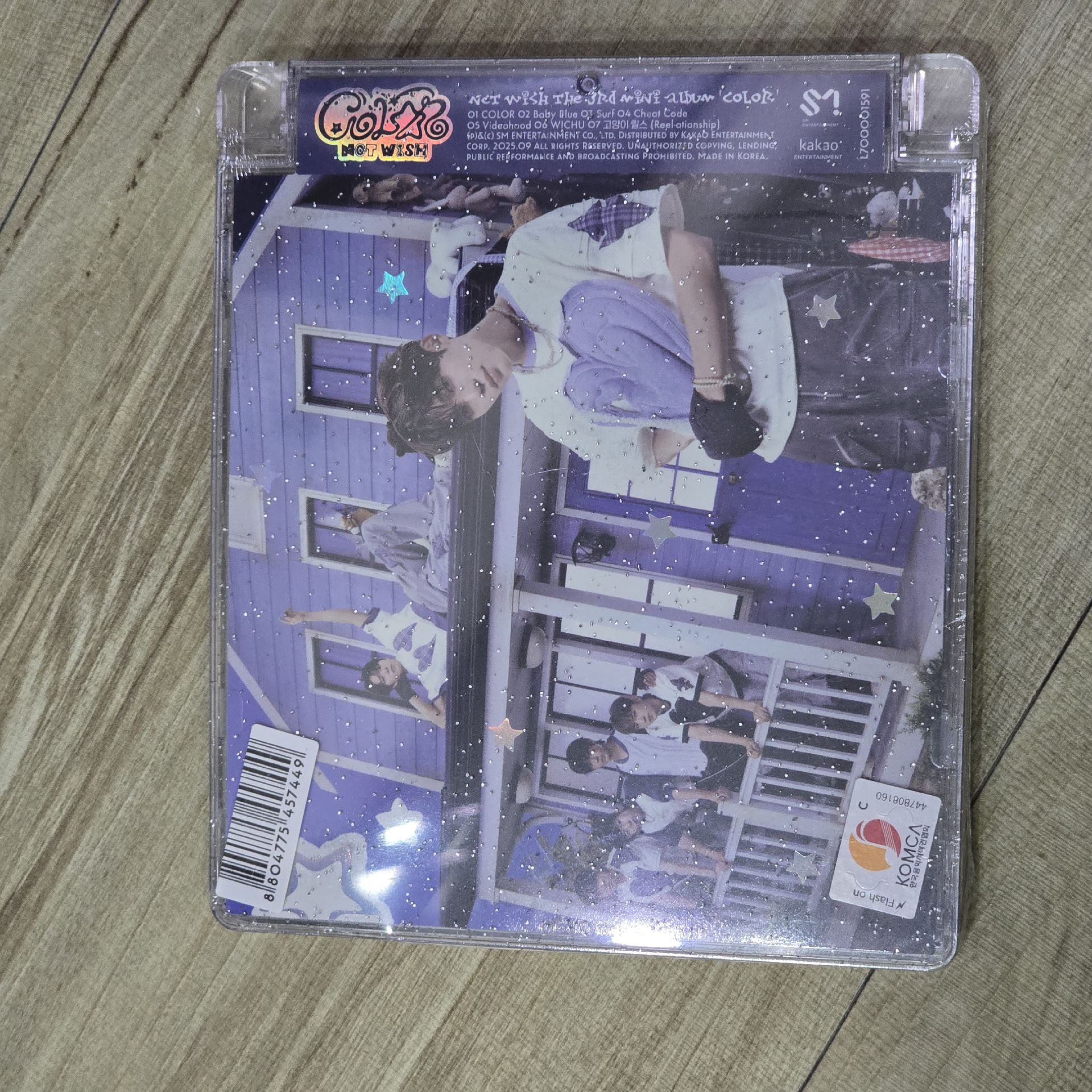 NCT WISH COLOR JC版 團封 全新未拆
