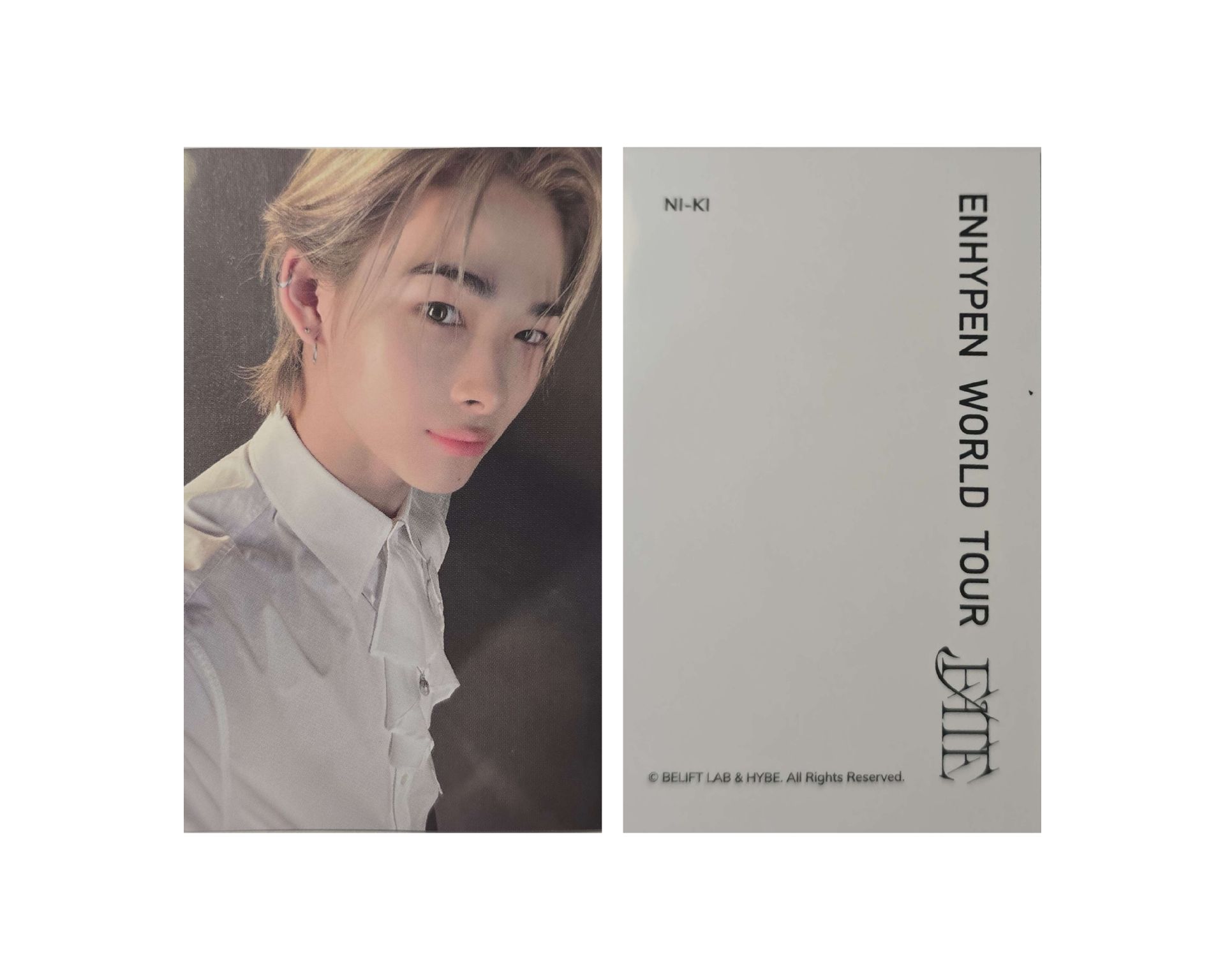 ENHYPEN 西村力 日巡場周外套卡