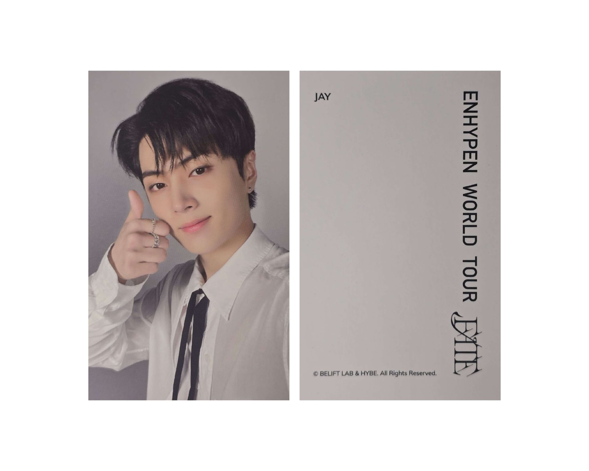 ENHYPEN 朴綜星 日巡場周外套卡