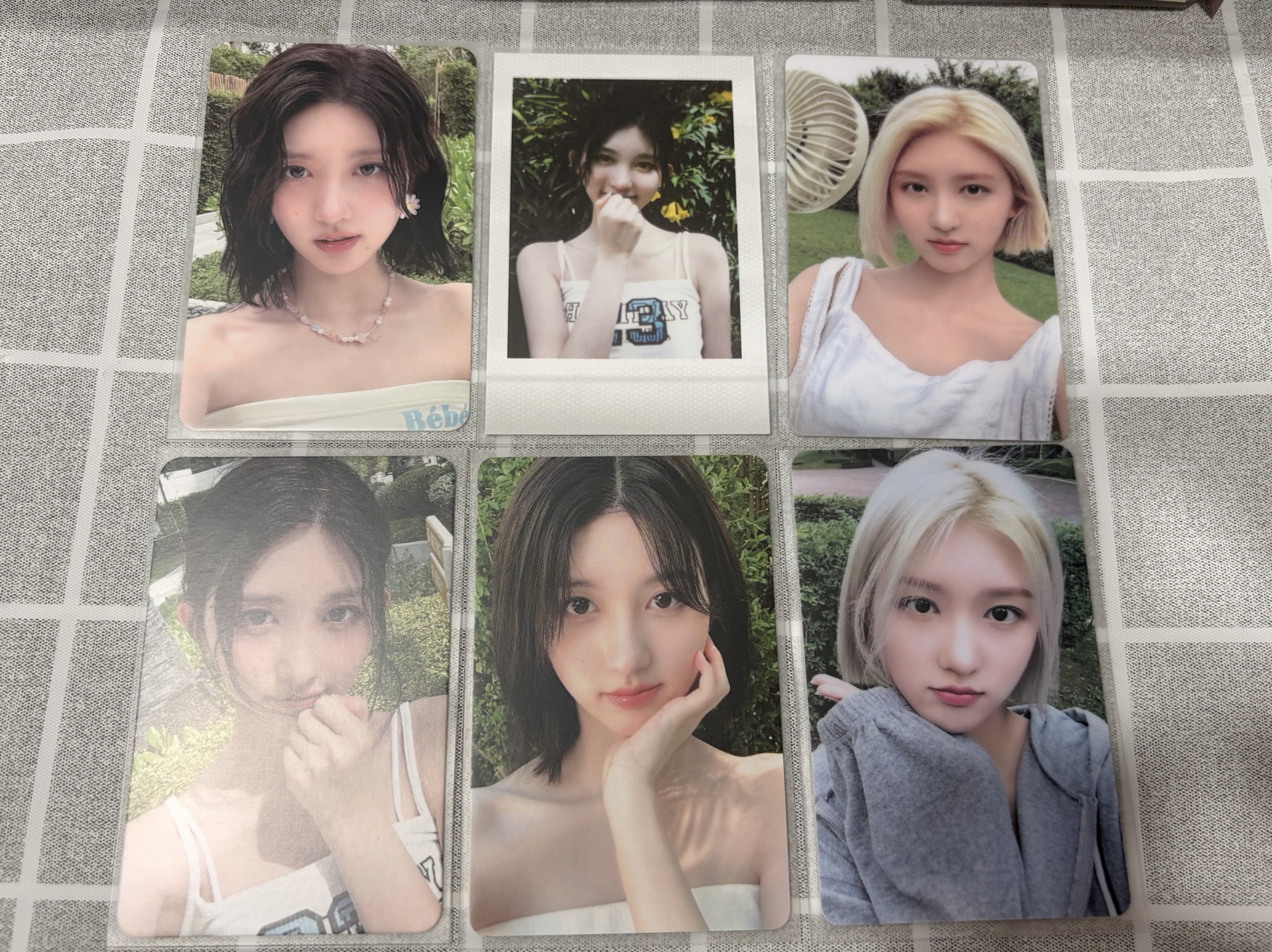 金秋天小卡 風扇秋 夏日寫真秋 幸運卡秋