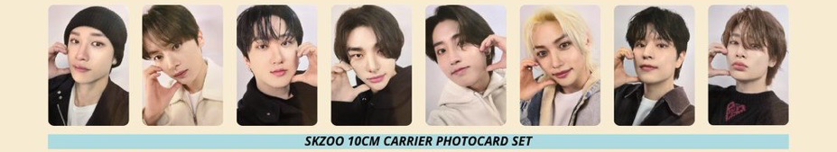 釜山快閃店 娃用行李箱卡 1套8張