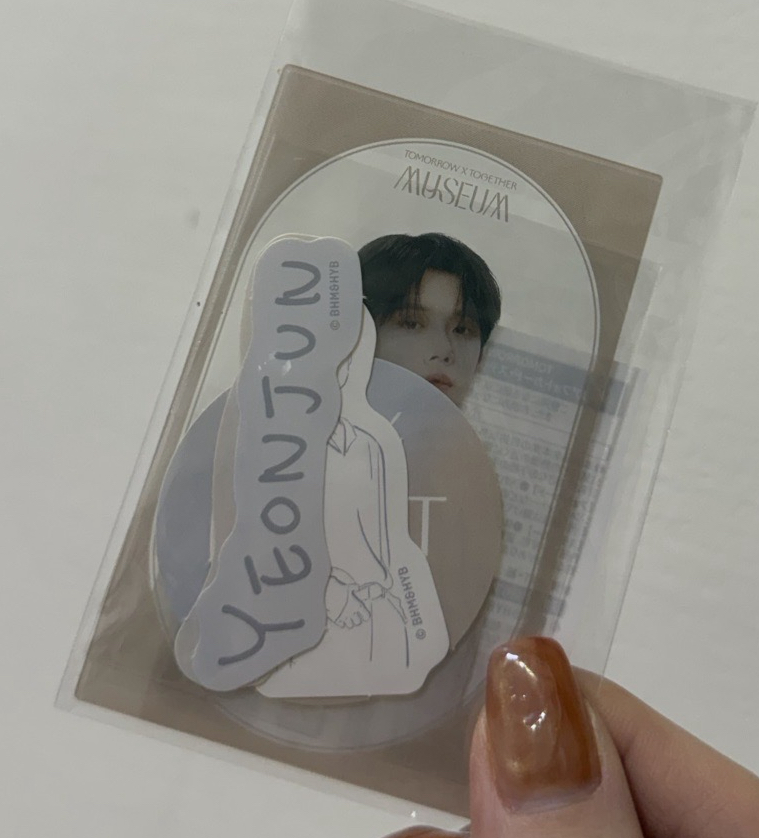 TXT MUSEUM 透卡貼紙set 竣 🦊