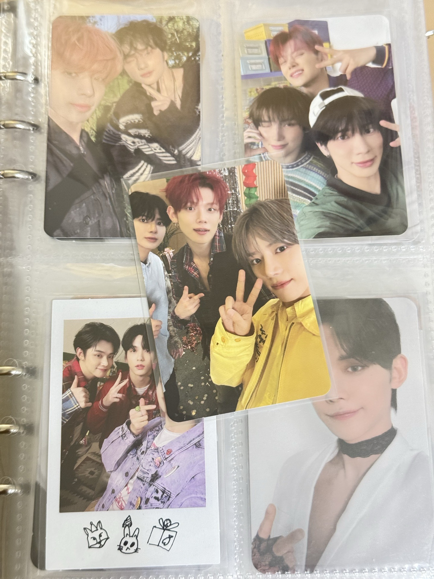 25年曆 年曆卡 B TYPE unit卡 崔然竣、崔杋圭、姜太顯