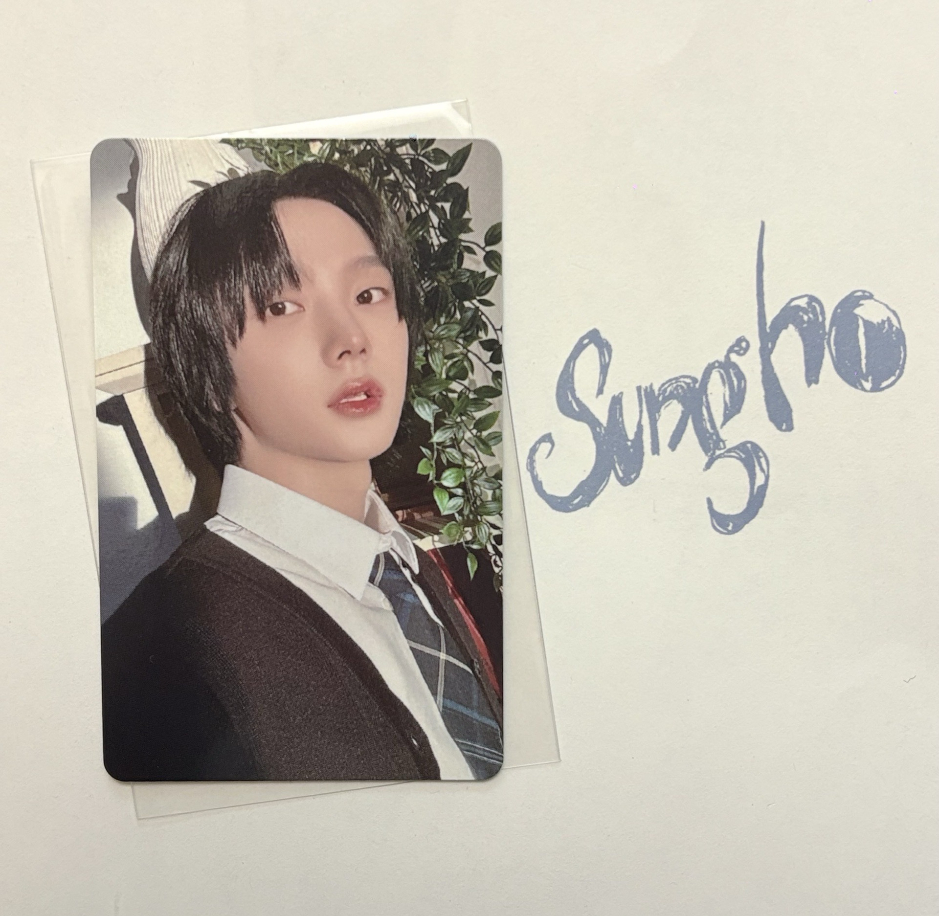 Sungho YT預售特典卡