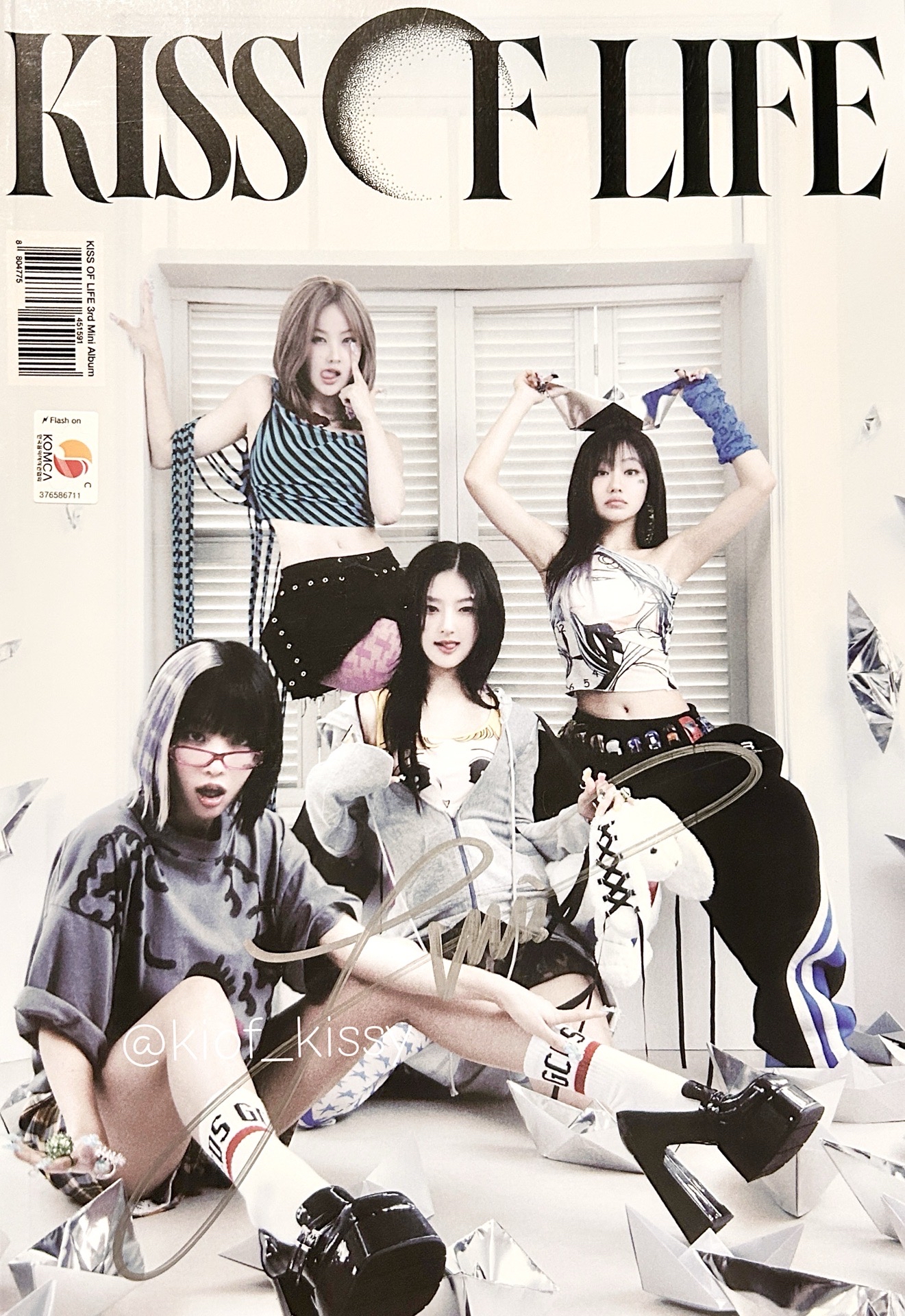 KISS OF LIFE 迷三 julie簽專