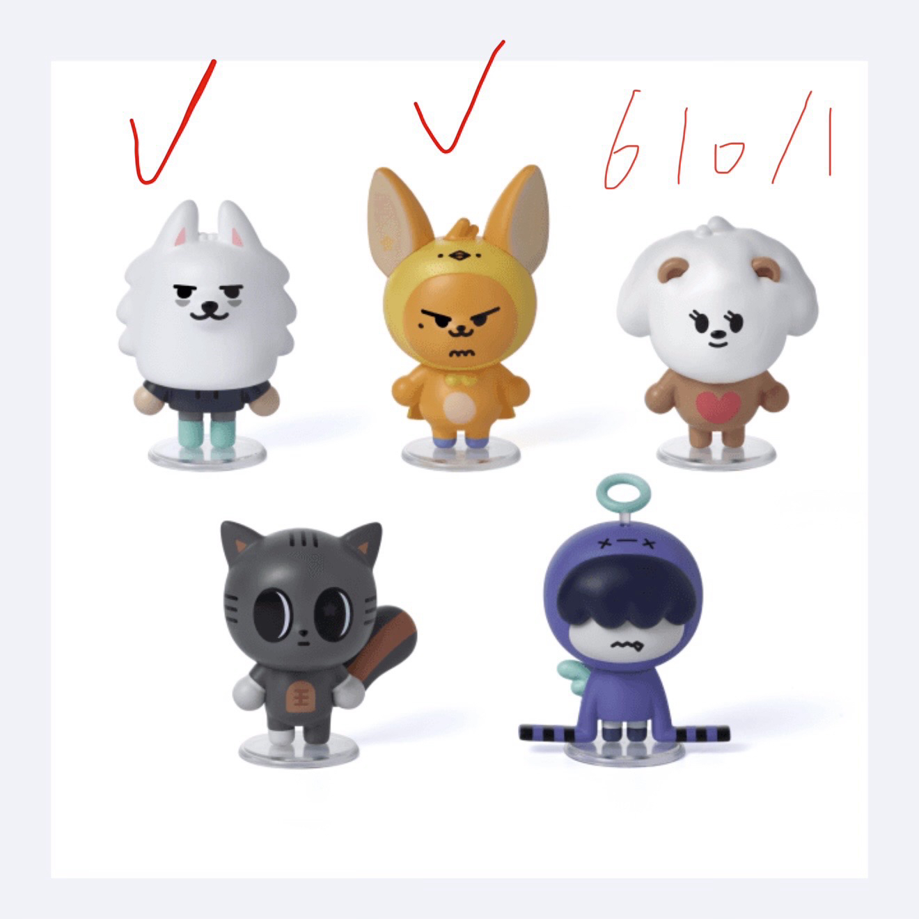 原皮公仔（勇猛黃春