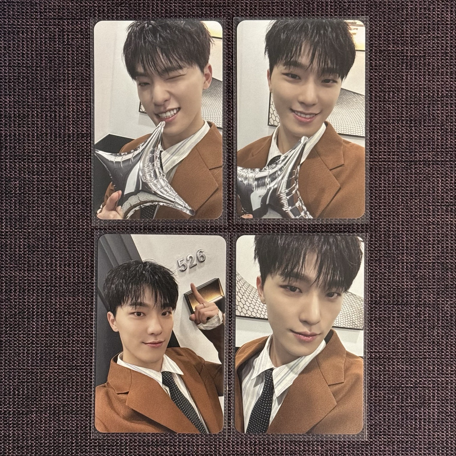 💛SEVENTEEN｜燦｜迷12 克拉盤隨機卡 整套