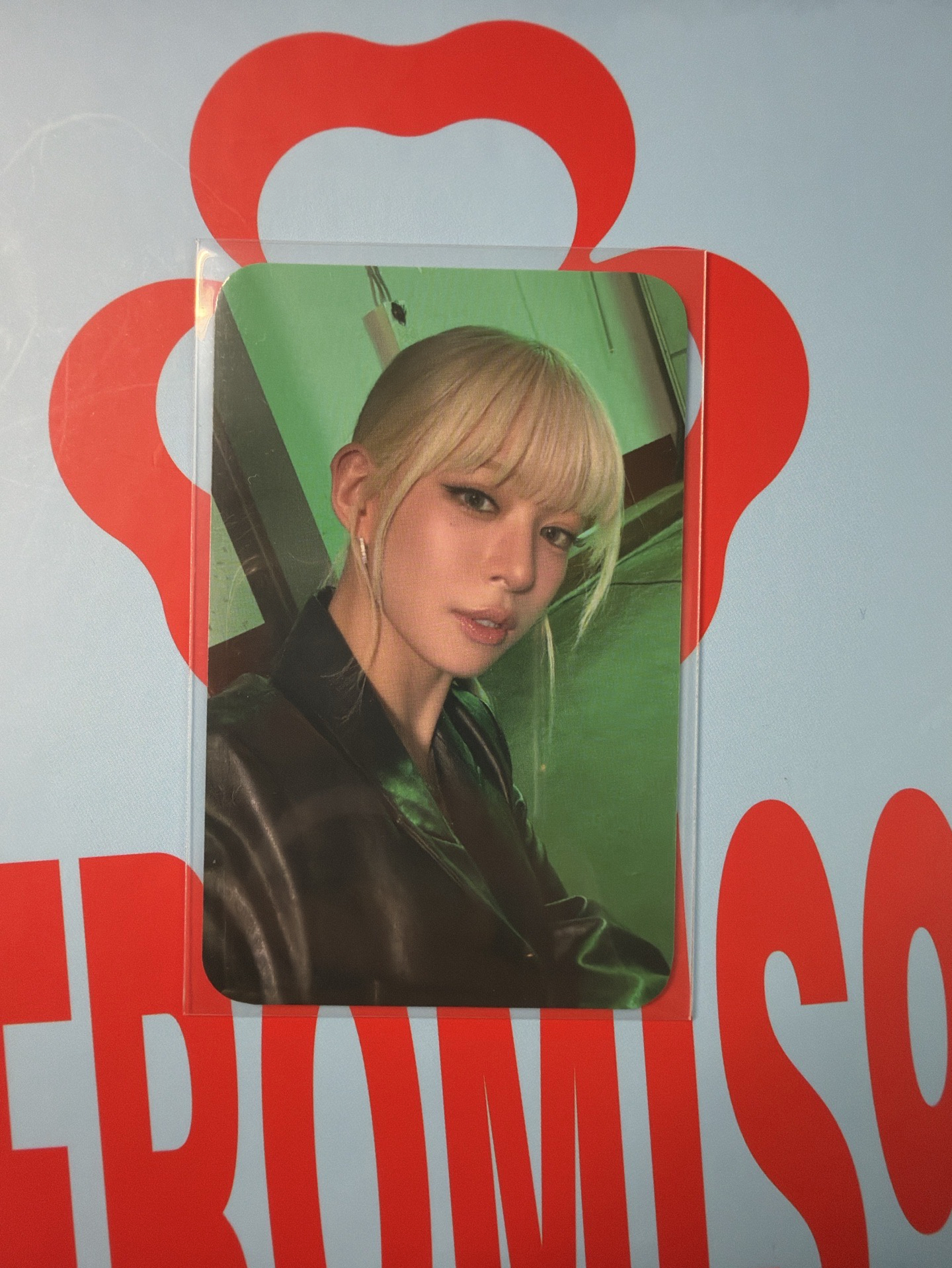 Fromis_9 彩瑛 25‘台北入場卡 中字卡背