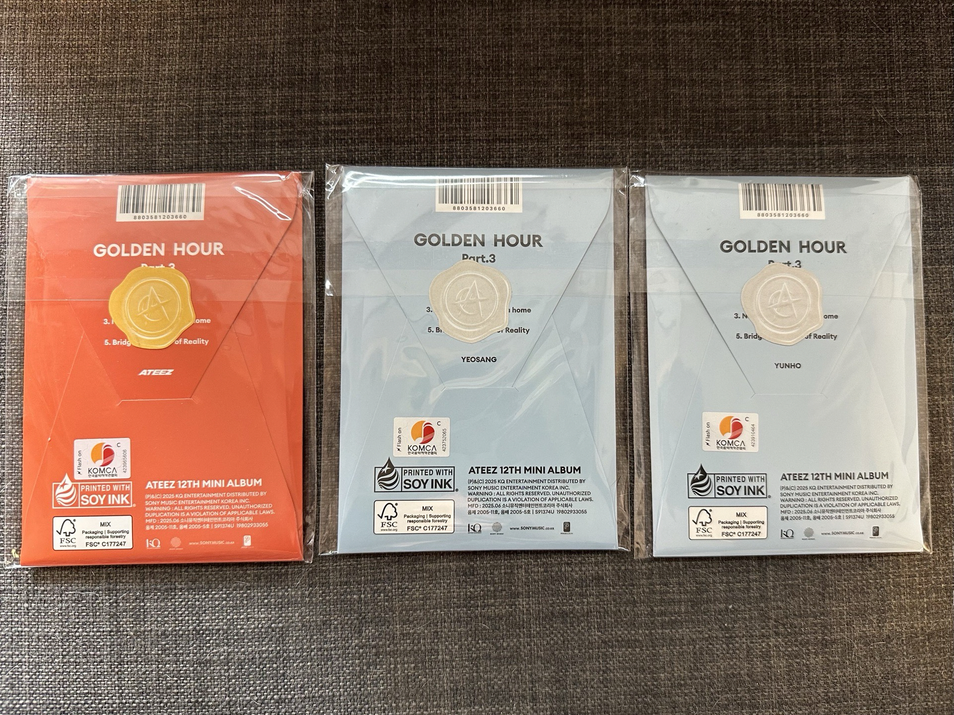 ATEEZ GH3未拆檸檬專