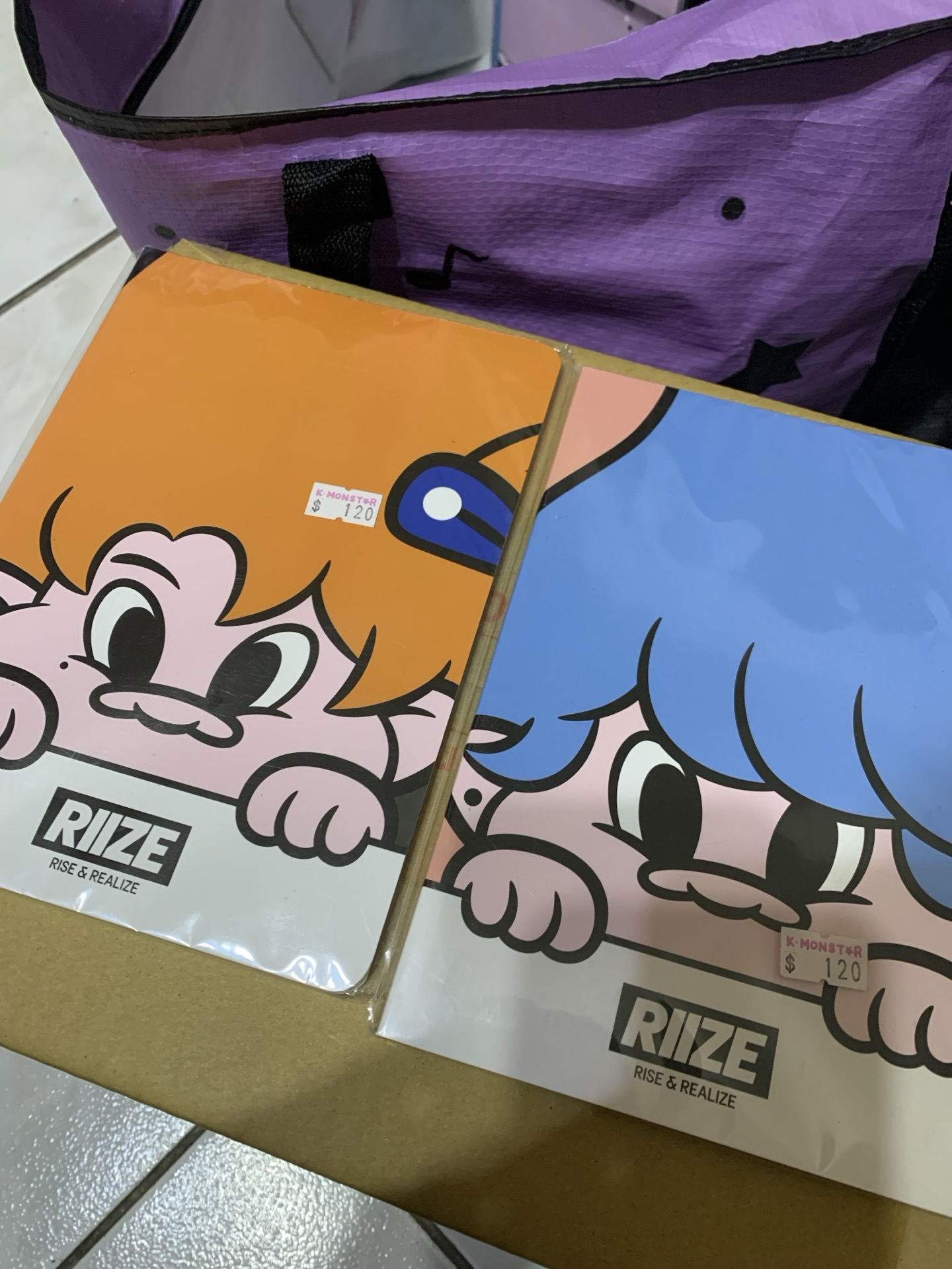 RIIZE 魔法精靈 筆記紙