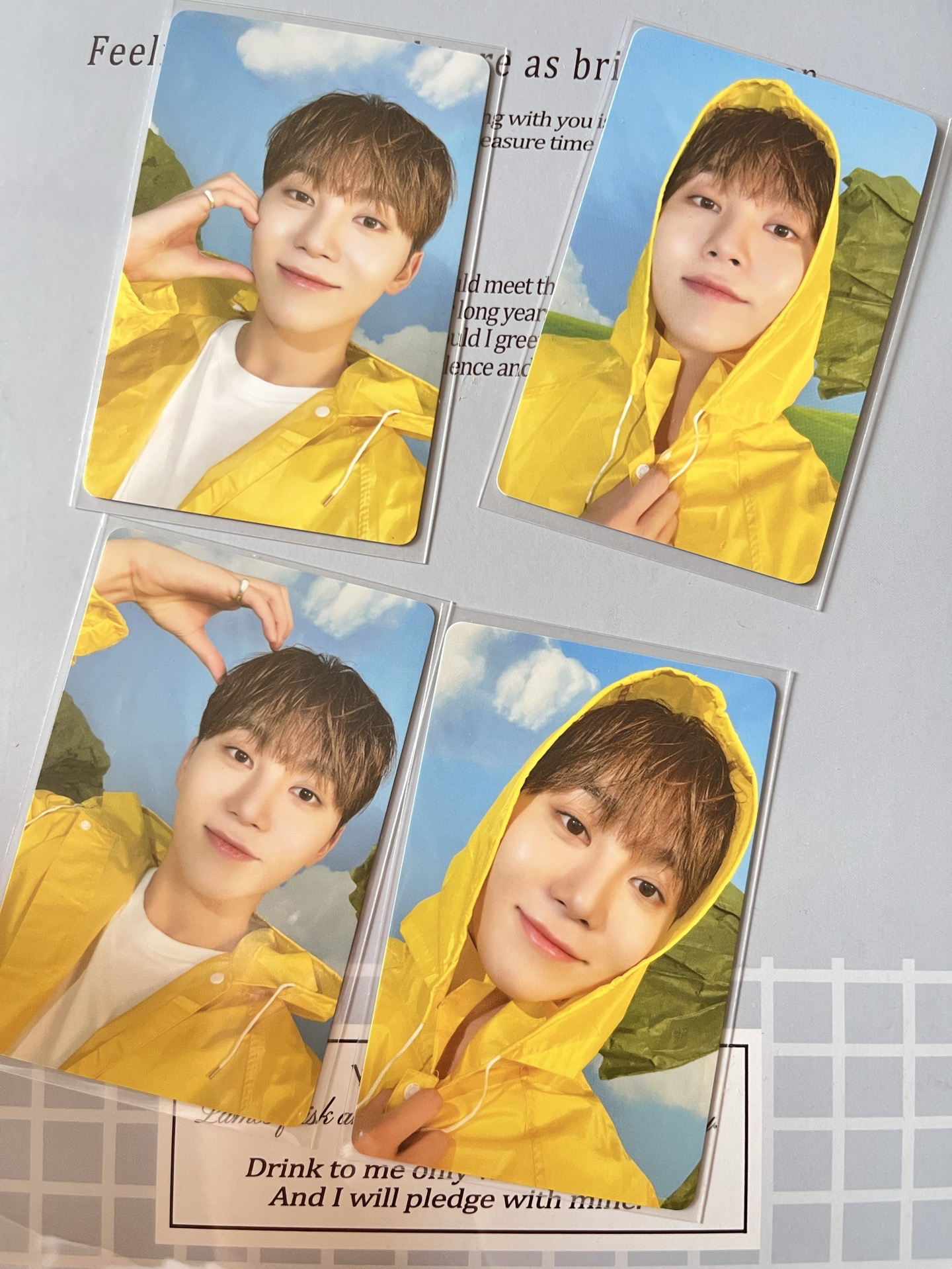 人家有傘 我有雨衣橘