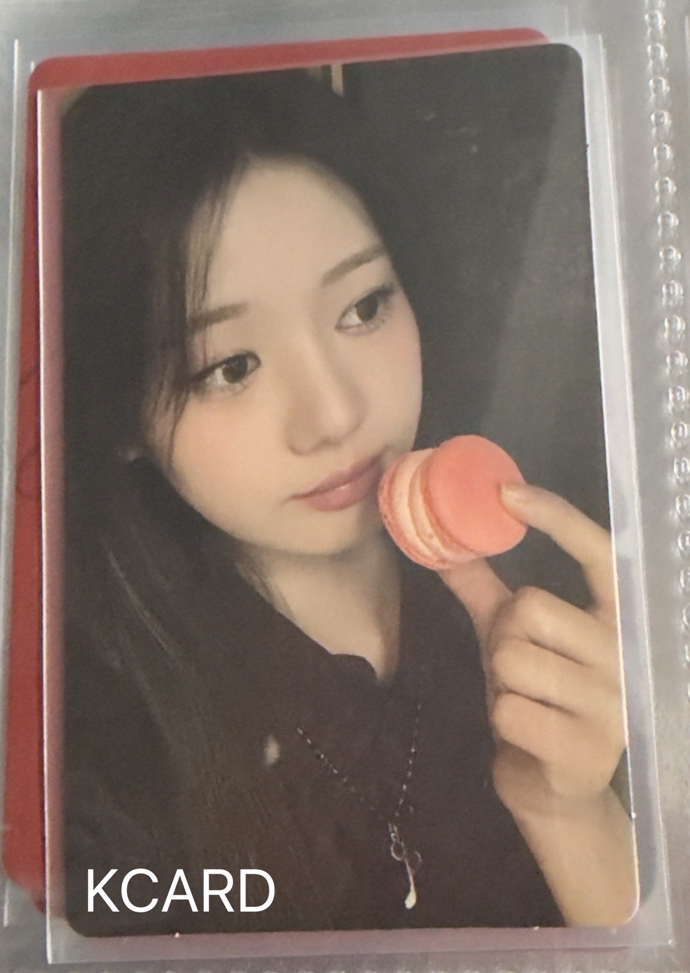 BABYMONSTER RORA 馬卡龍茶 情人節小卡 韓背