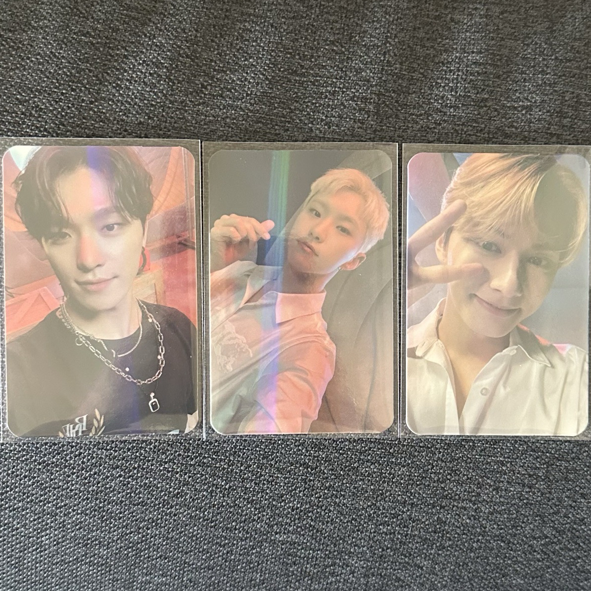 SEVENTEEN《FACE THE SUN》台灣簽售閃卡 繁中卡背 JUN HOSHI DINO