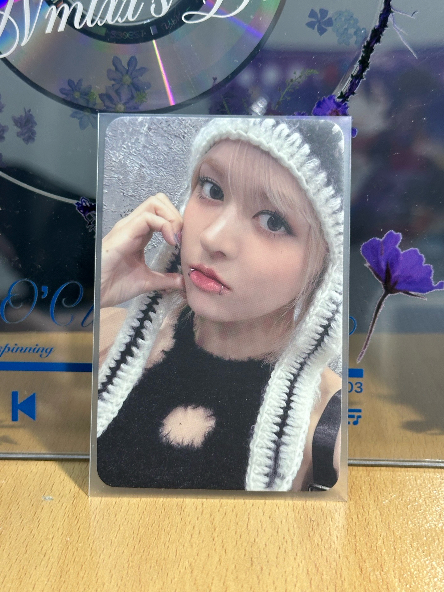 break特典 臉頰愛心粉髮莉莉