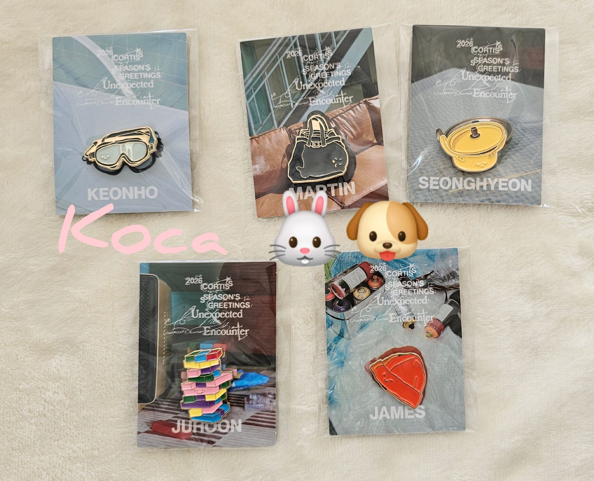 現貨 Corits 年曆快閃店 金屬徽章