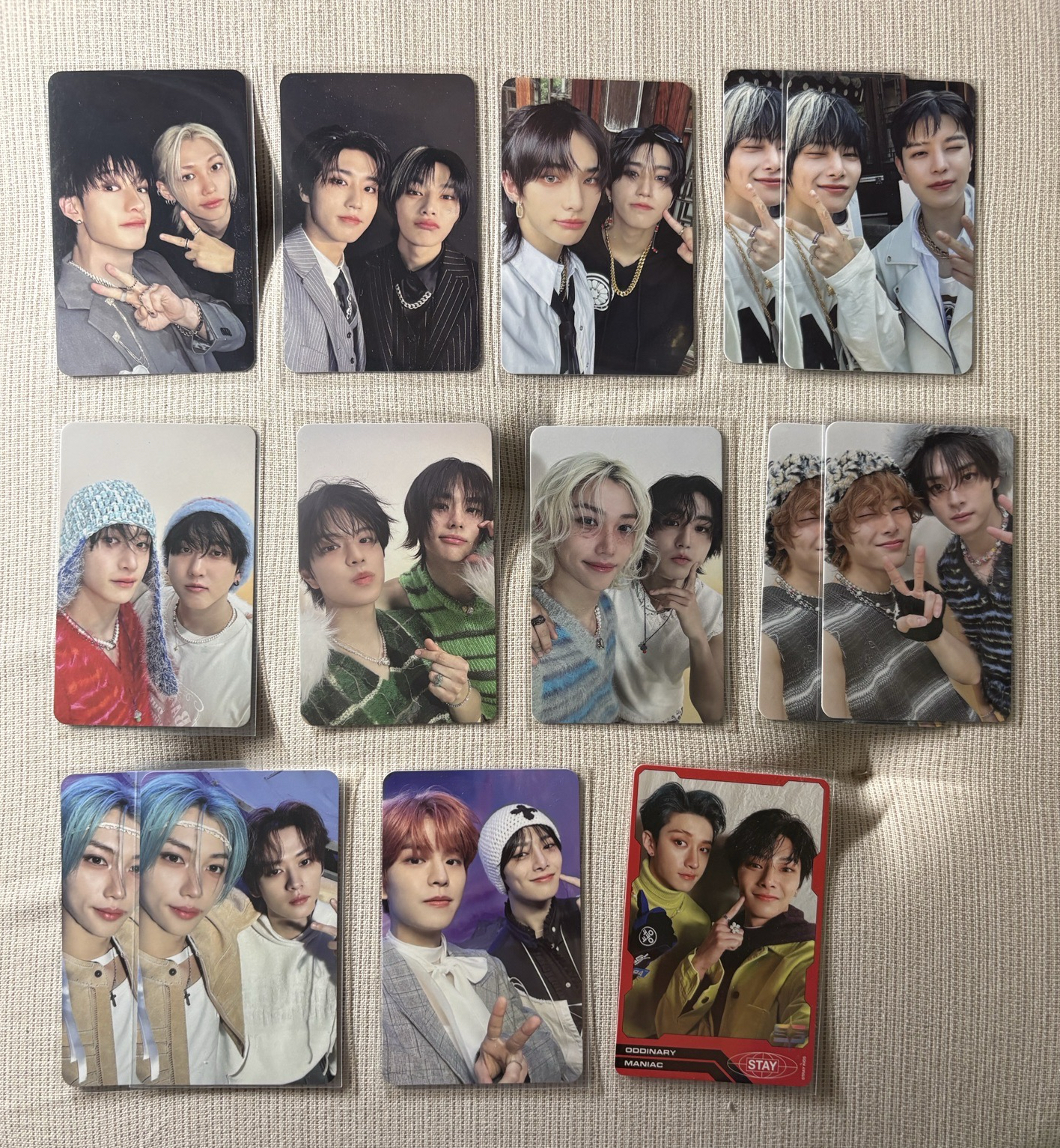 迷孩毛帽雙人卡