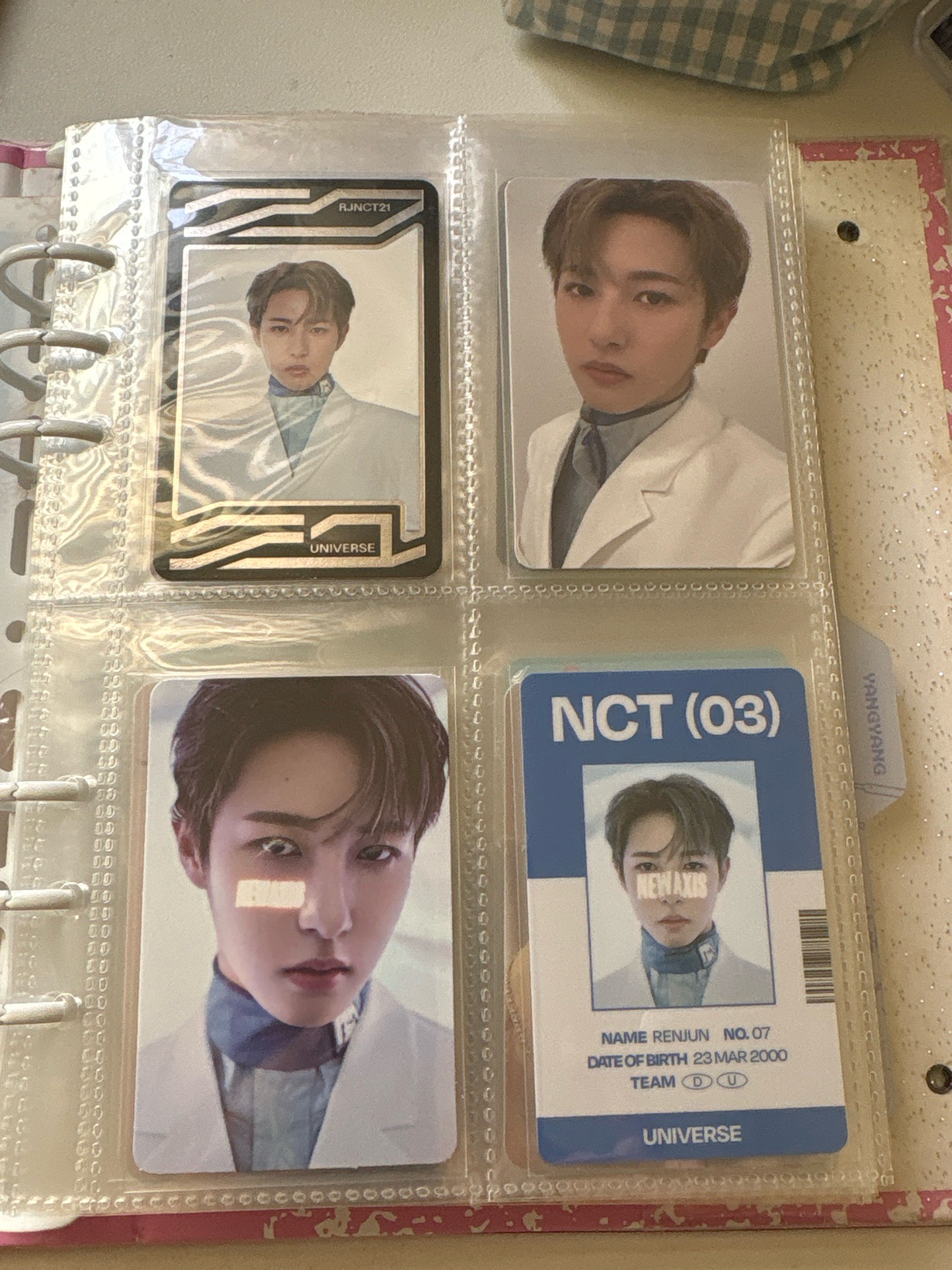 NCTDREAM RENJUN 黃仁俊歷年專卡