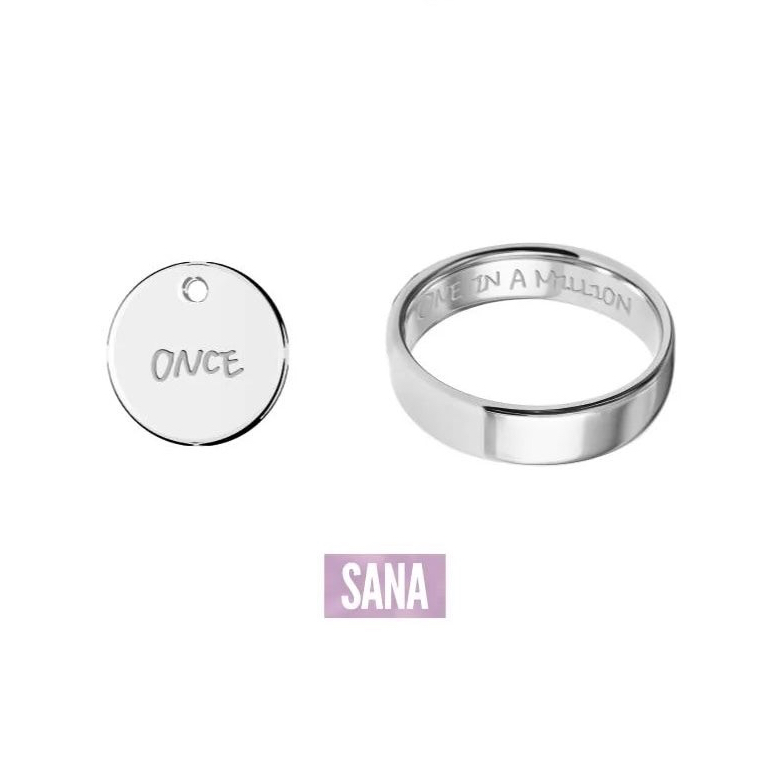 TWICE This is for 六巡 戒指項鍊組 Sana 湊崎紗夏 現貨