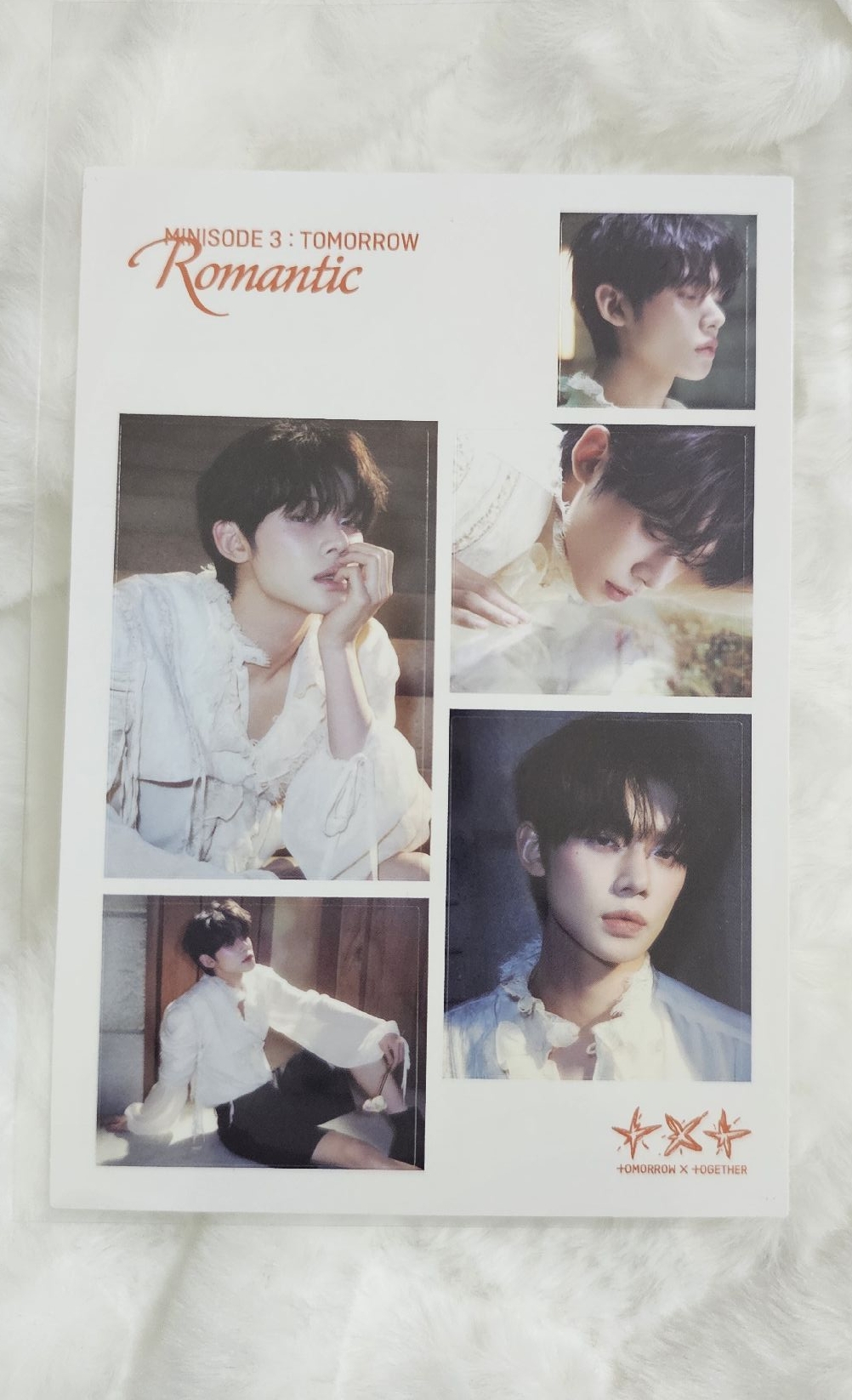 TXT 玫瑰竣 迷六貼紙