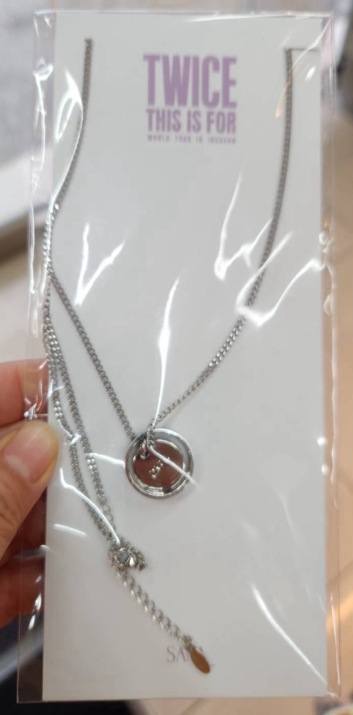 TWICE This is for 六巡 戒指項鍊組 Sana 湊崎紗夏 現貨
